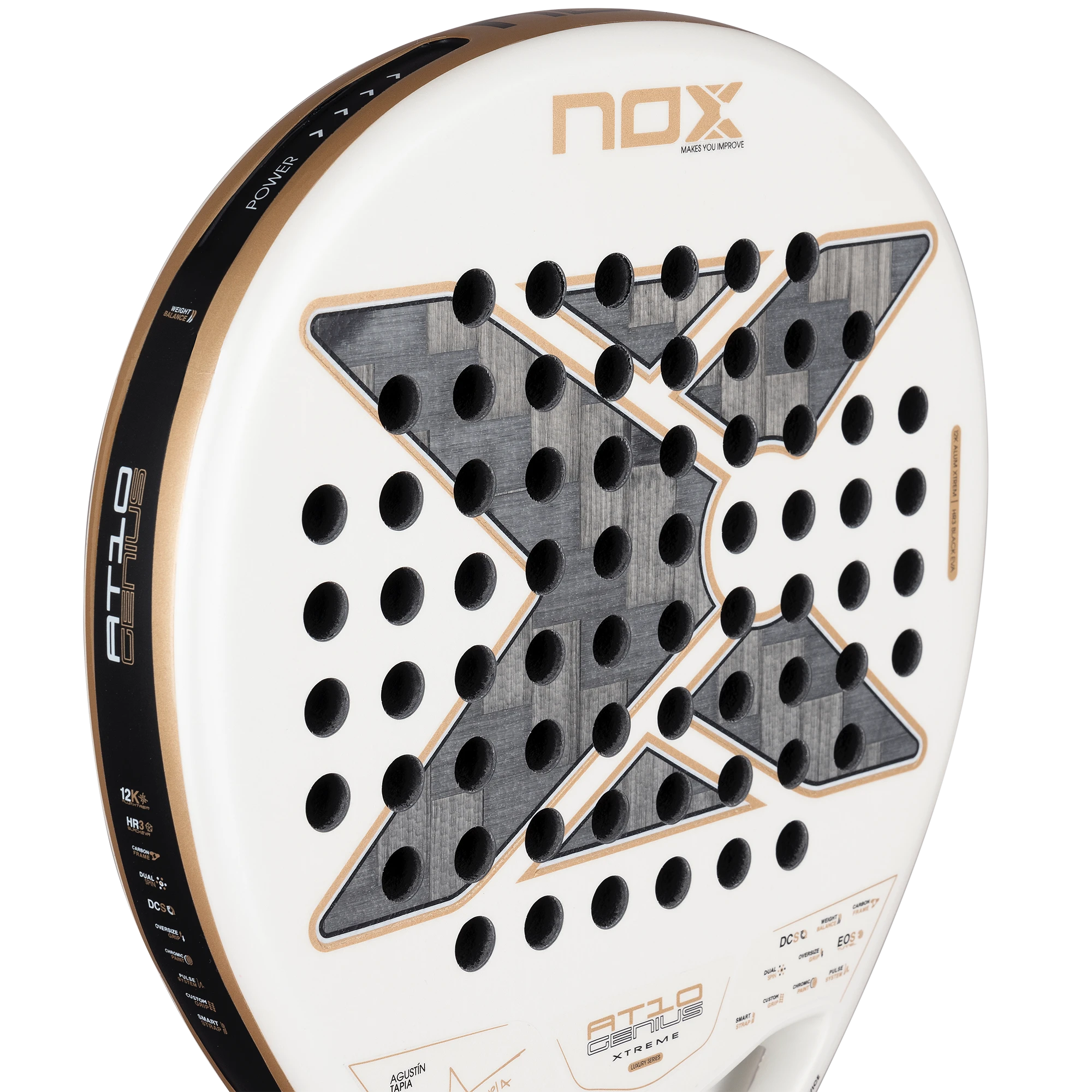 Nox AT10 Genius 12K ALUM Xtreme Padel Racket | Padel USA Store Nox AT10 Genius 12K ALUM Xtreme Padel Racket | Padel USA Store