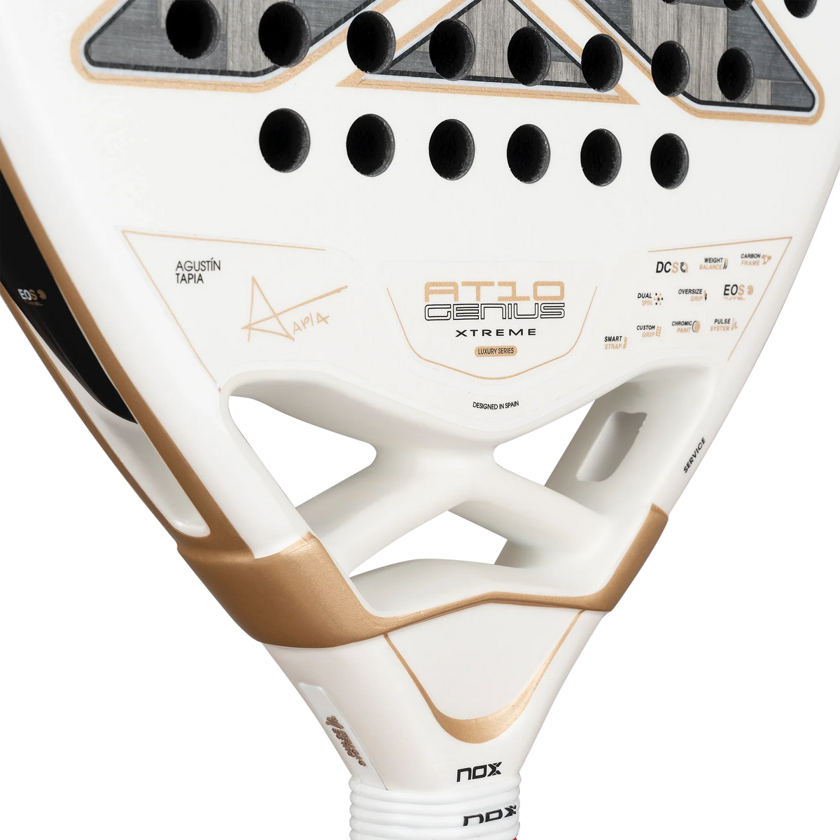 Nox AT10 Genius 12K ALUM Xtreme round padel racket