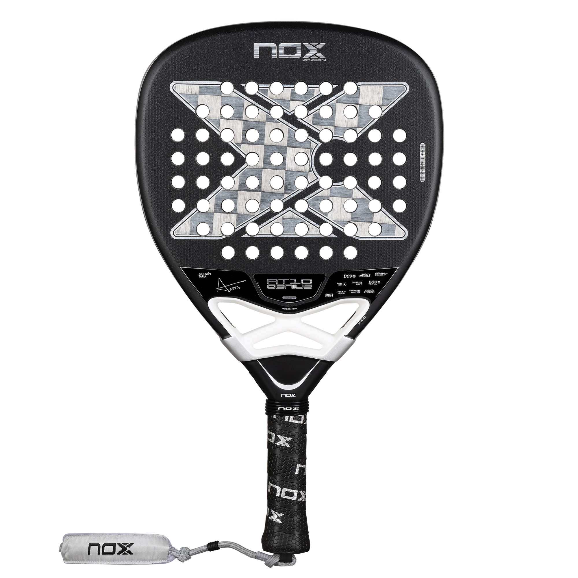 Nox AT10 Genius Attack 18K ALUM Padel Racket | Padel USA Store Nox AT10 Genius Attack 18K ALUM Padel Racket | Padel USA Store