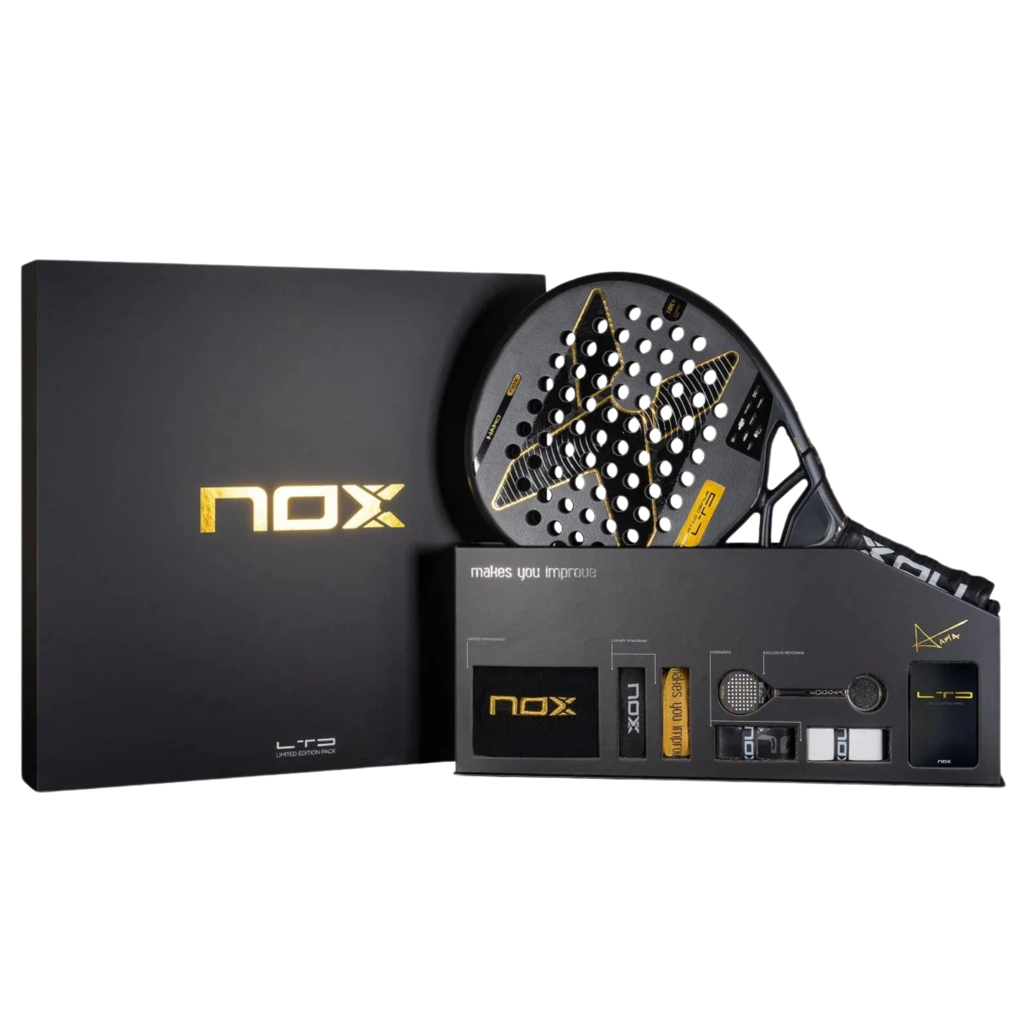 Nox AT10 Genius Pack Limited Edition 2025 Padel Racket | Padel USA Nox AT10 Genius Pack Limited Edition 2025 Padel Racket | Padel USA