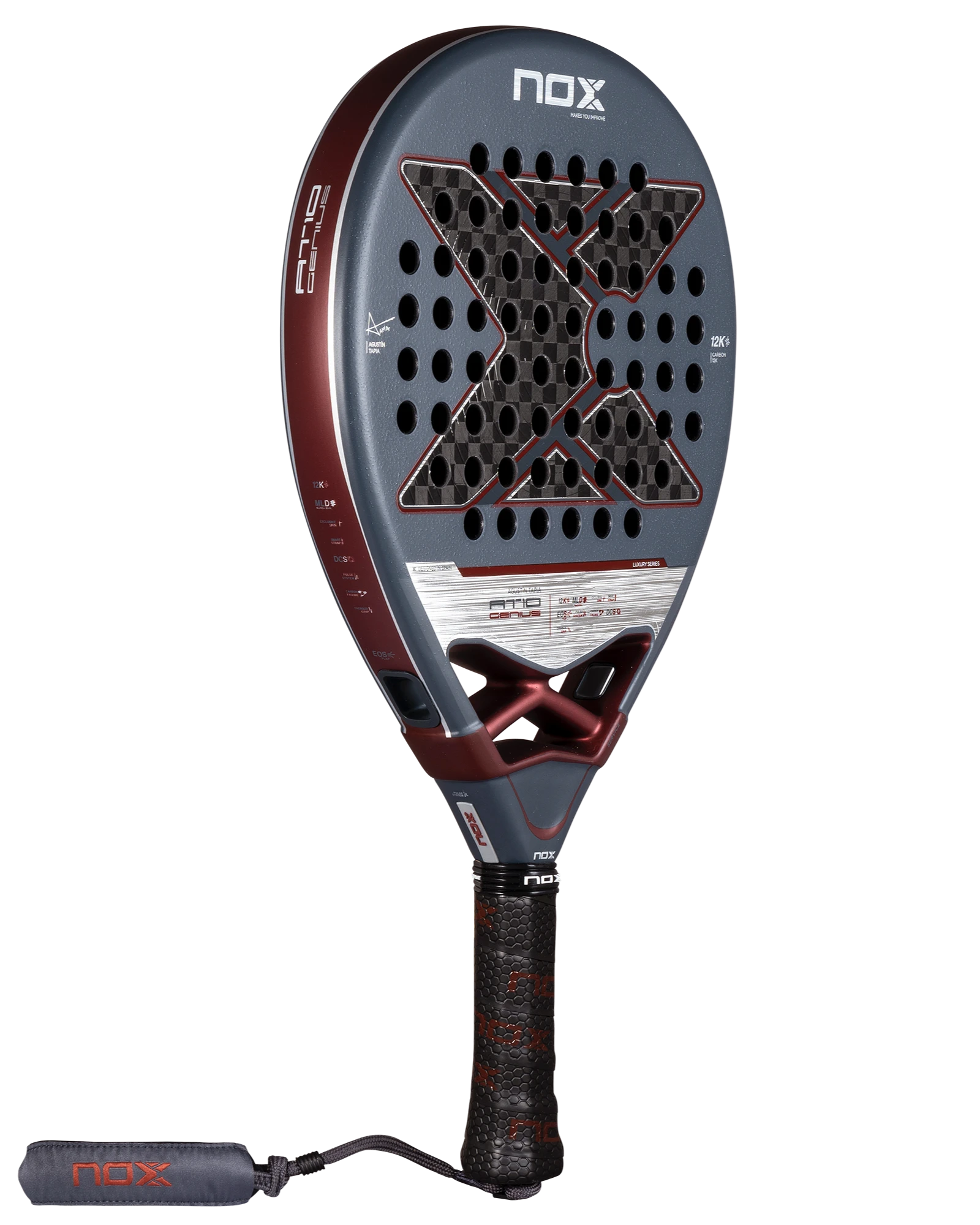 Pala Nox AT10 Luxury Genius 12K 2025 par Agustín Tapia | Raquettes Pala Nox AT10 Luxury Genius 12K 2025 par Agustín Tapia | Raquettes