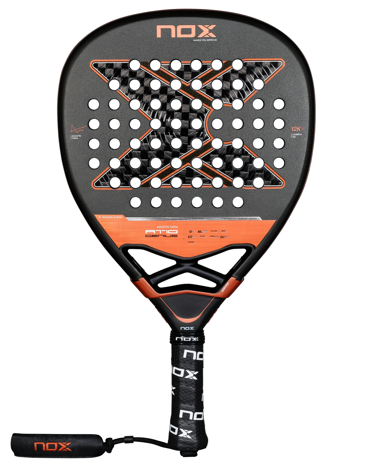 Nox AT10 Luxury GENIUS ATTACK 12K 2025 by Agustin Tapia Padel
