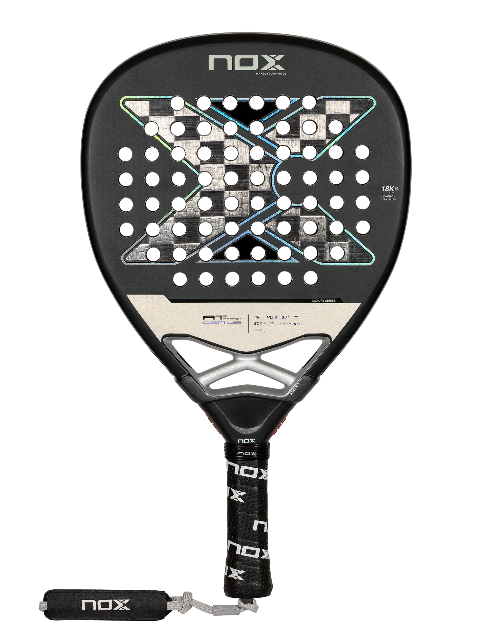 NOX AT10 Genius 18k Alum Agustin Tapia Padel Racket 2026