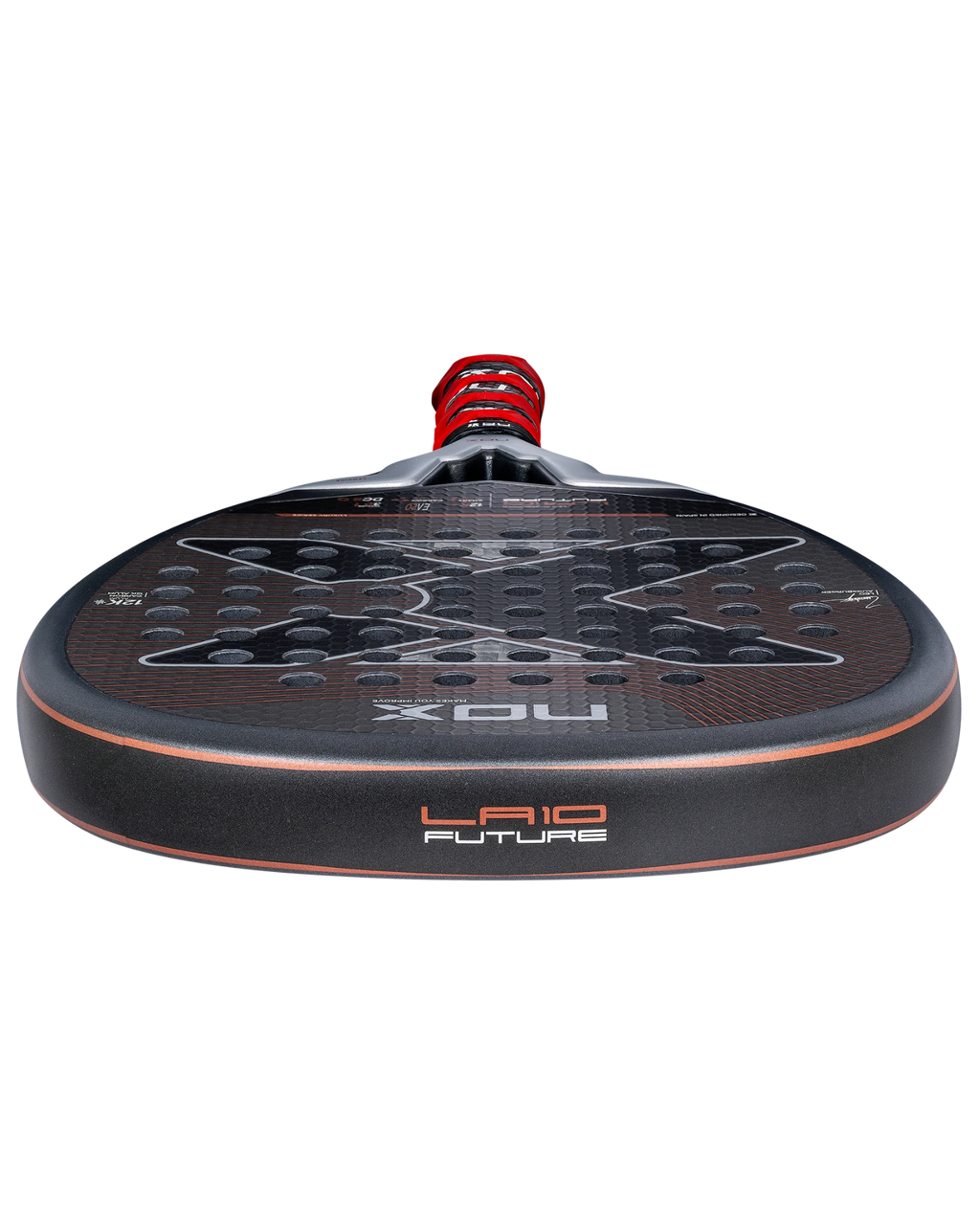 The Nox LA10 Future 12k 2024 by Leo Augsburger Padel Racket