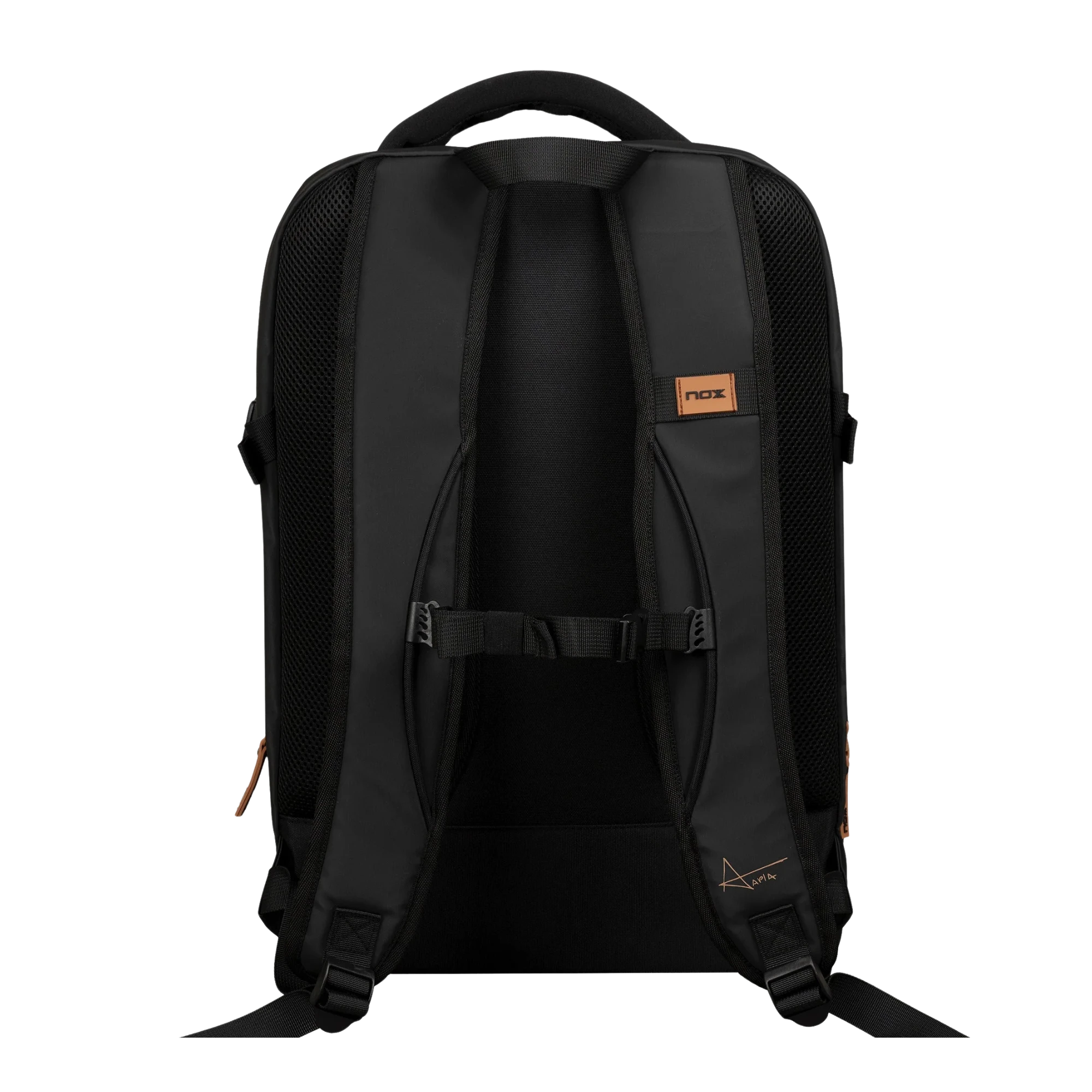 Mochila Nox Luxury Open Series NEGRO/MARRÓN