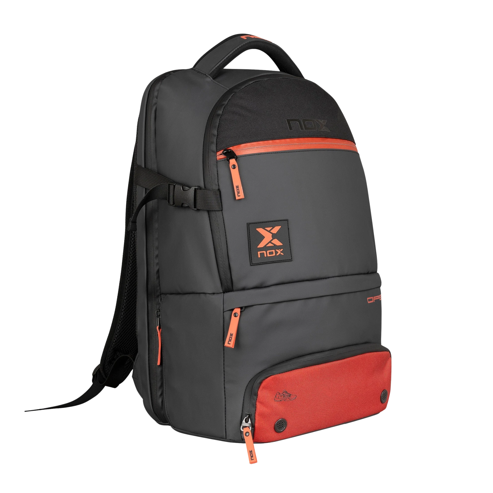Mochila Nox Luxury Open Series NEGRO/ROJO