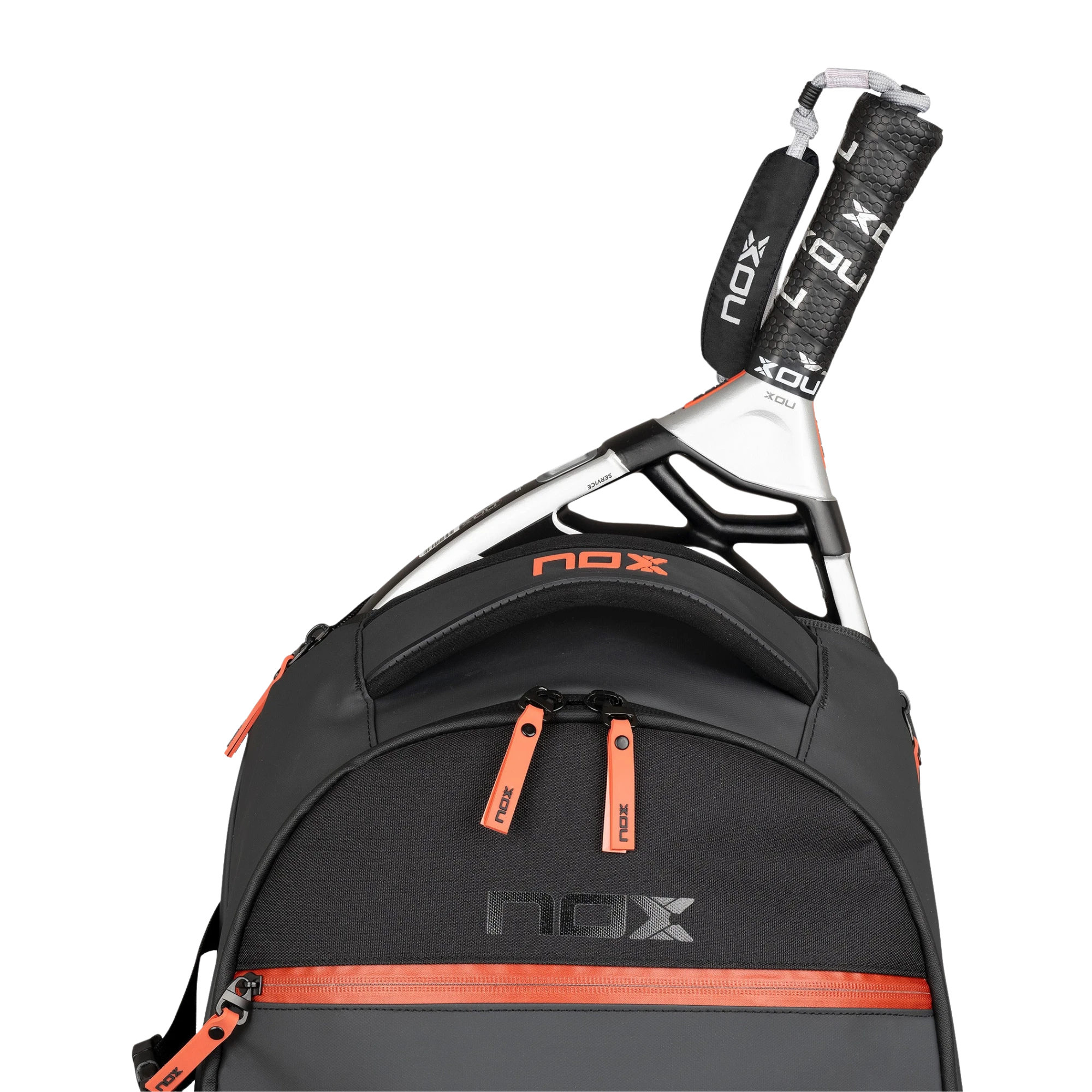 Mochila Nox Luxury Open Series NEGRO/ROJO