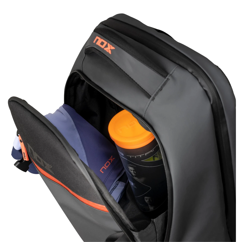 Nox Luxury Open Series BLACK/RED Backpack