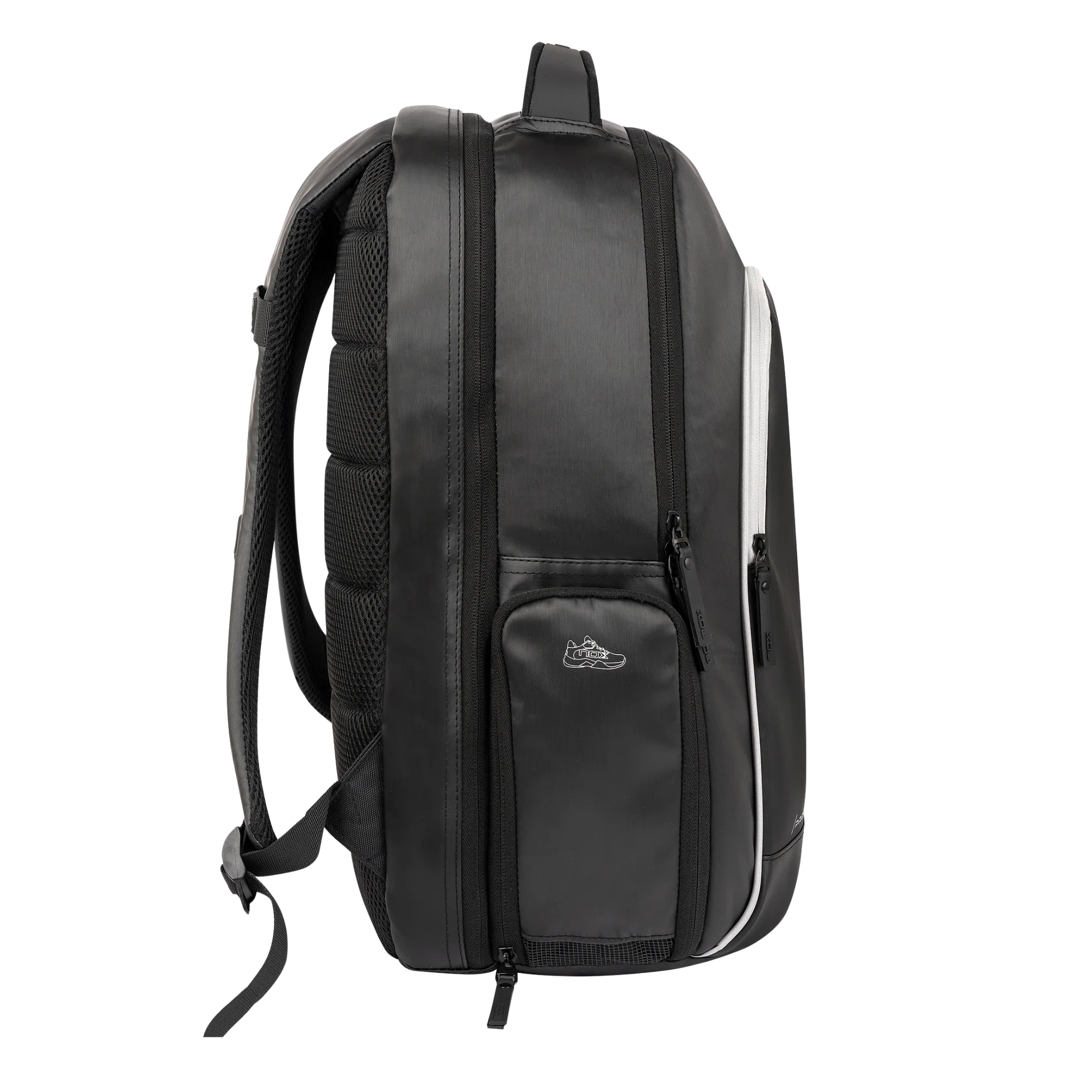 Stylish Nox PRO SERIES Black Backpack Padel Bag