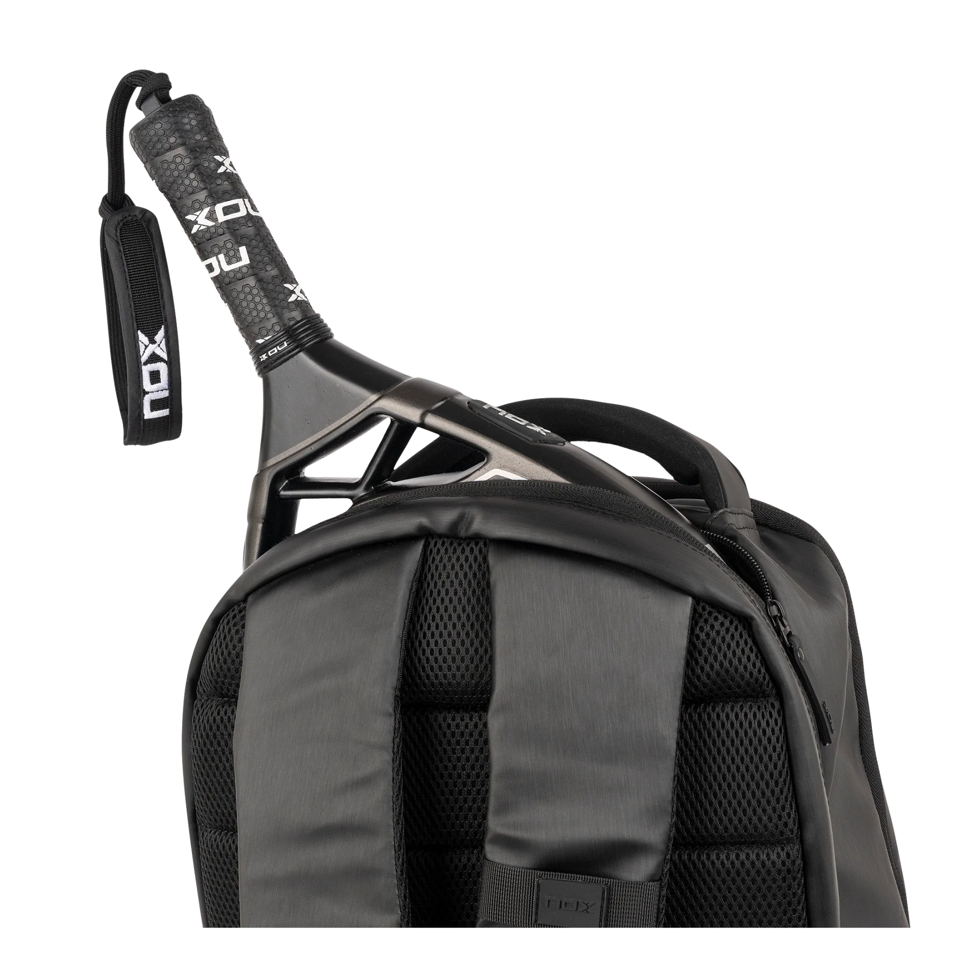 Spacious Nox PRO SERIES Black Backpack Padel Bag - Padel USA