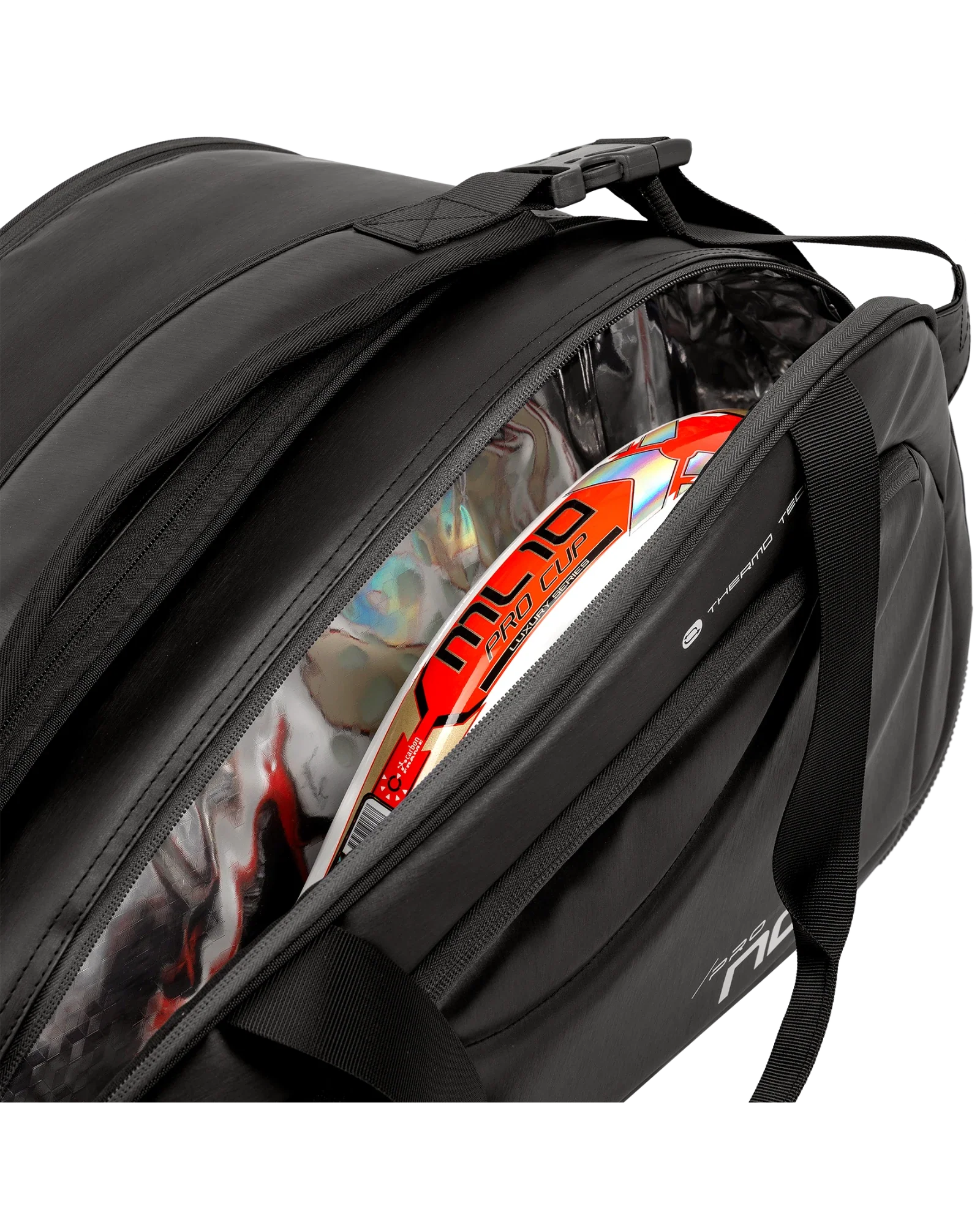 The Nox Pro Series Black Padel Bag
