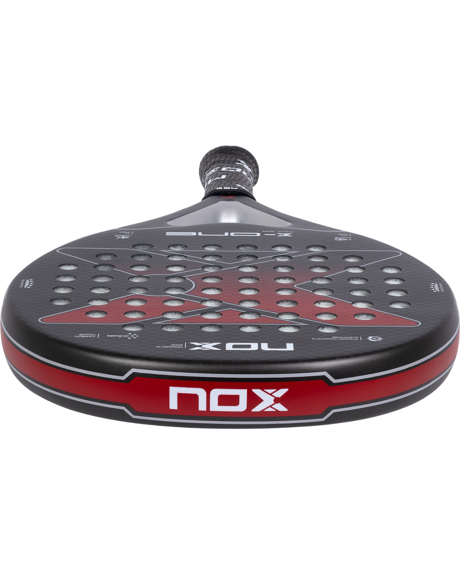 The Nox X-ONE EVO Rouge 2023 Padel Racket