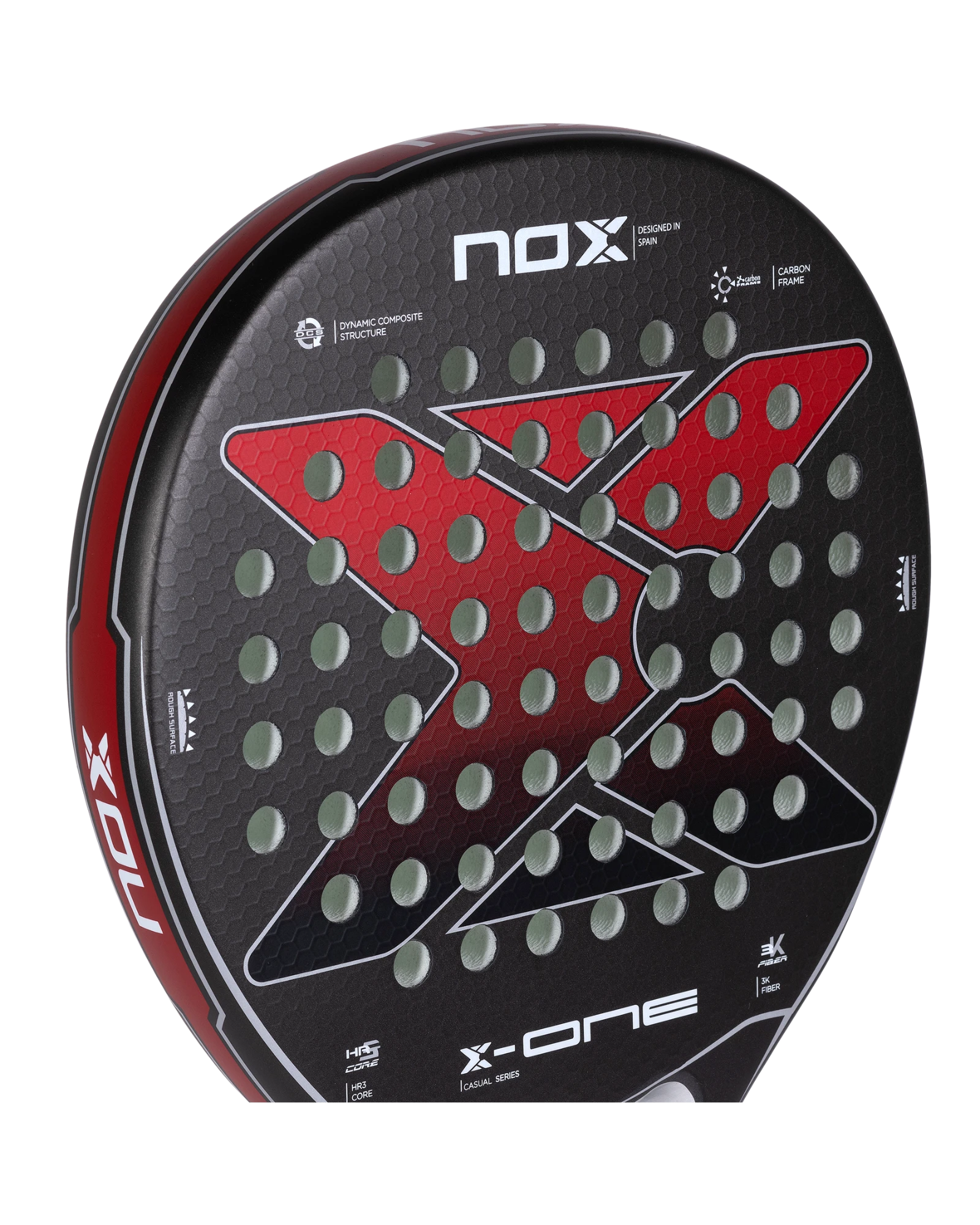 The Nox X-ONE EVO Rouge 2023 Padel Racket