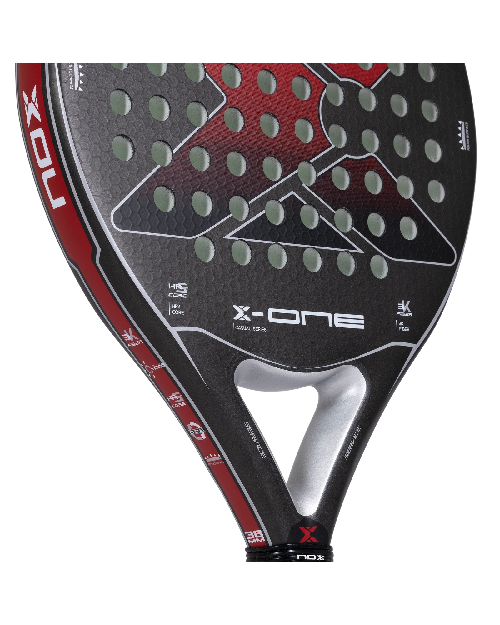 The Nox X-ONE EVO Rouge 2023 Padel Racket