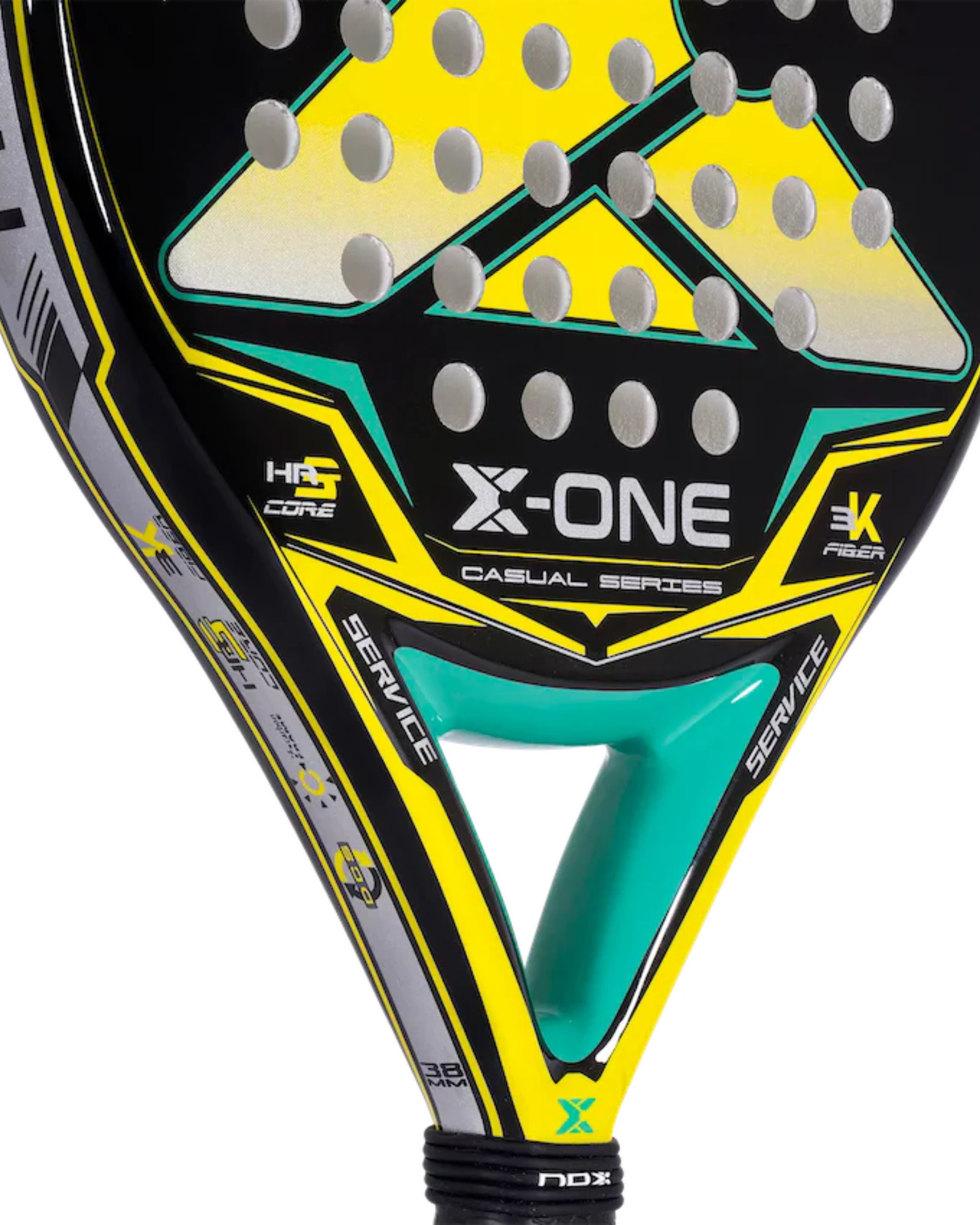 Pala de pádel Nox X-ONE amarilla