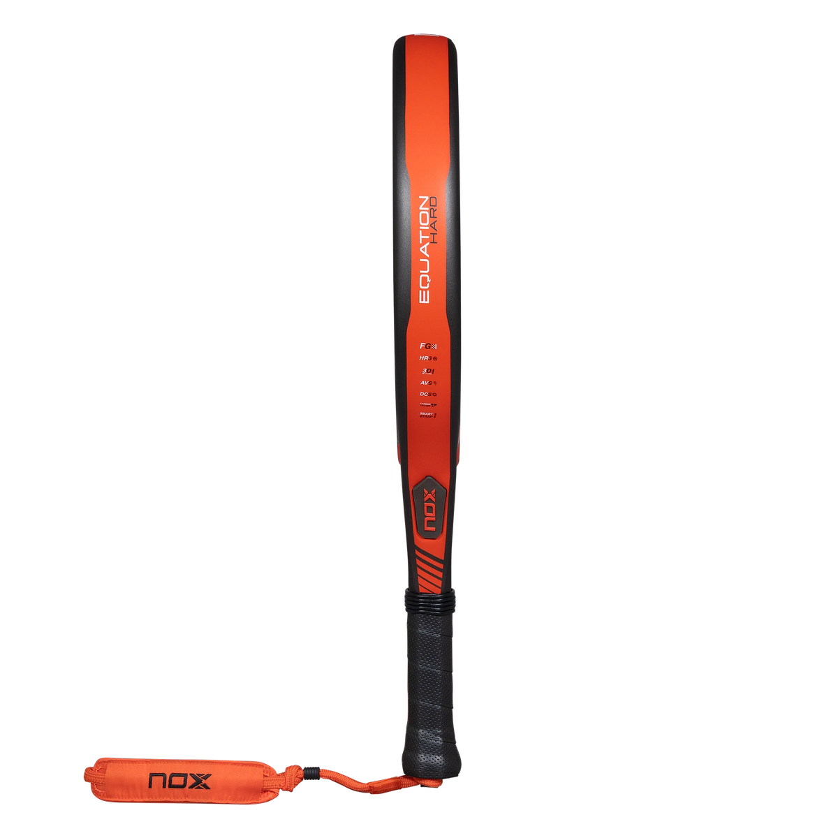 Nox Equation Hard Advanced 2027 padel racket, side profile