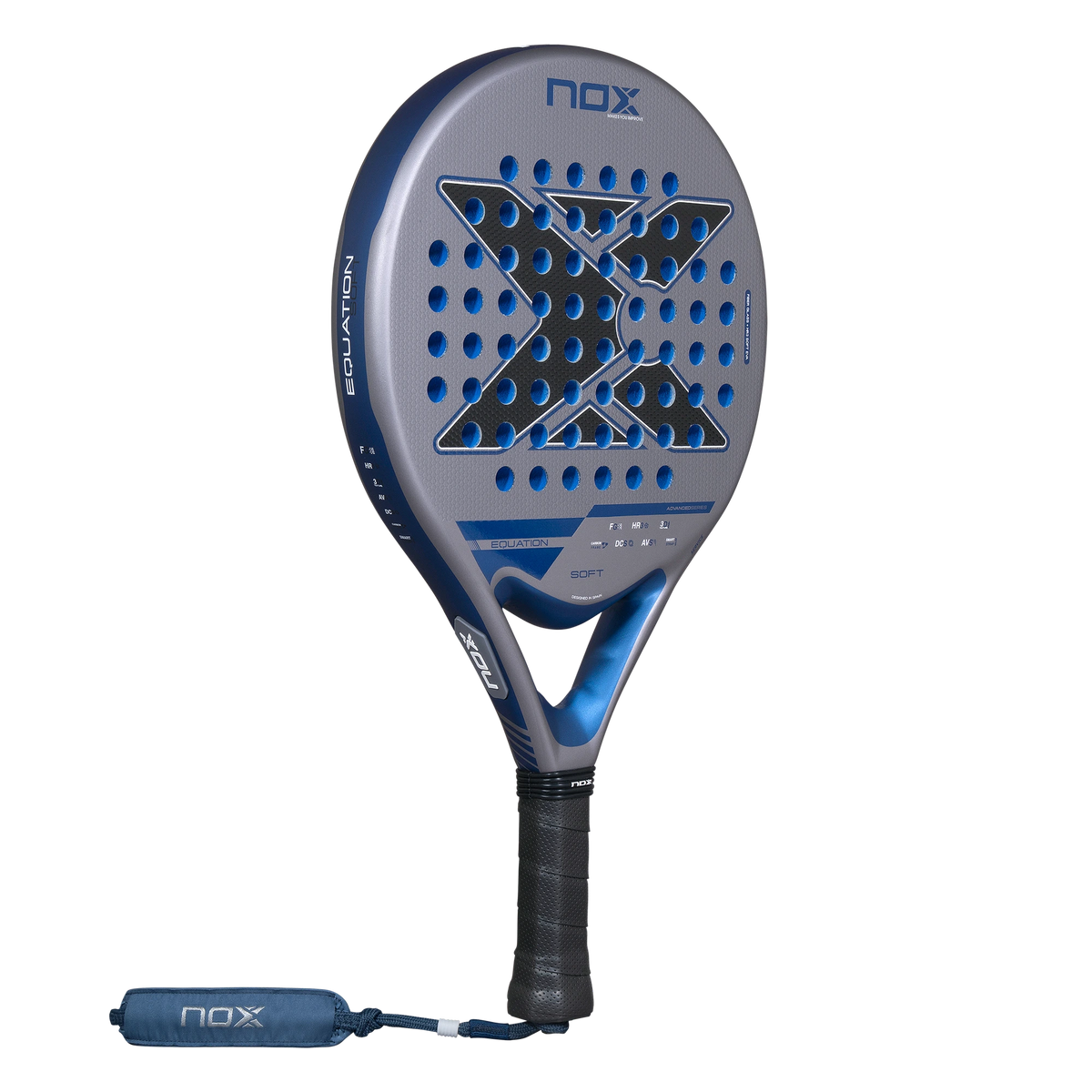 Nox Equation Soft Advanced 2027 padel racket, alternate face