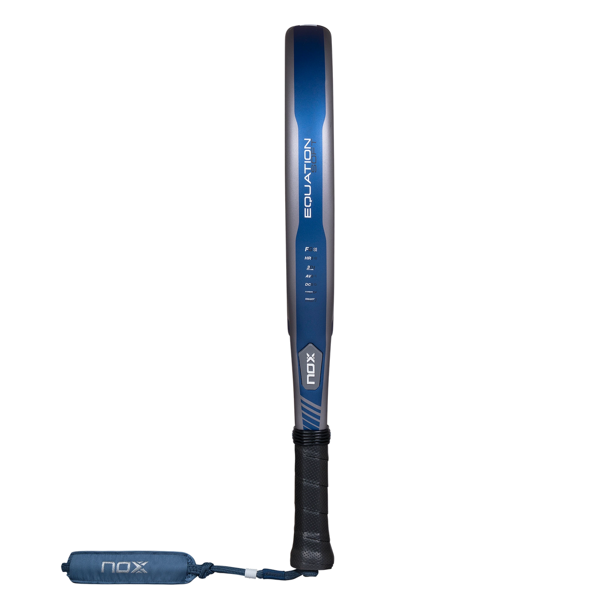 Nox Equation Soft Advanced 2027 padel racket, side profile
