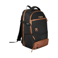 Nox Luxury Open Series padel bag, black and brown