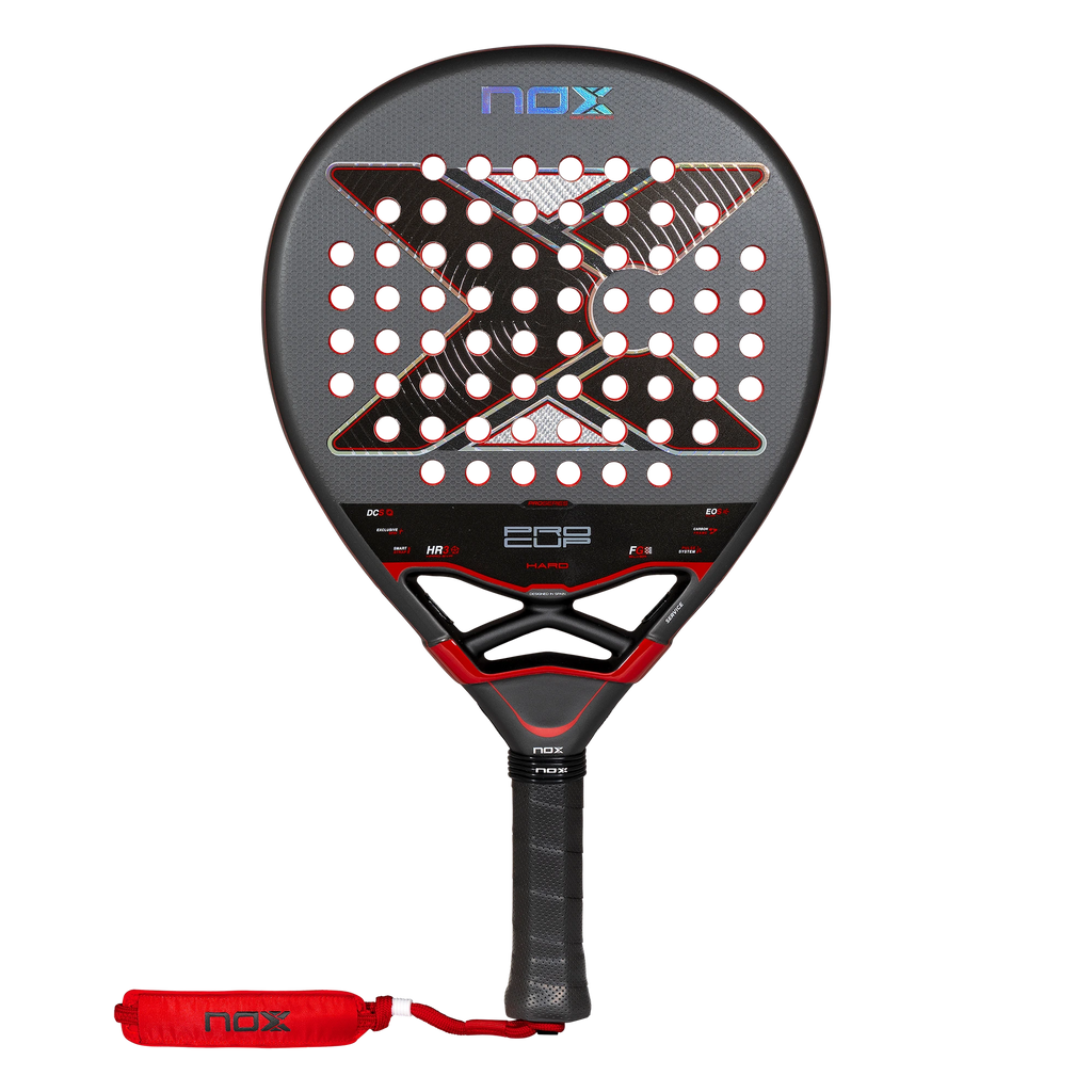Nox Pro Cup Hard 2027 by Agustín Tapia padel racket, front face