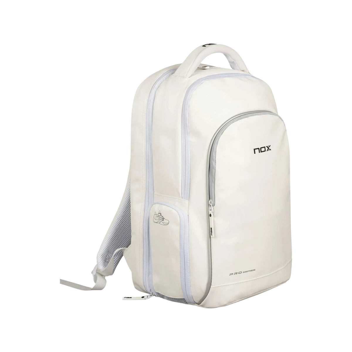 Nox PRO SERIES padel bag backpack, white