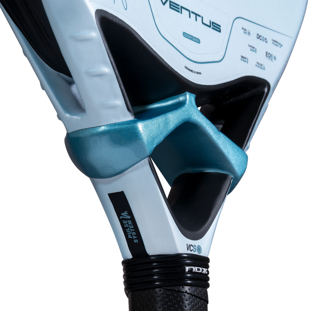 Nox Ventus Control 12K 2027 by Aranzazu Osoro padel racket, throat detail