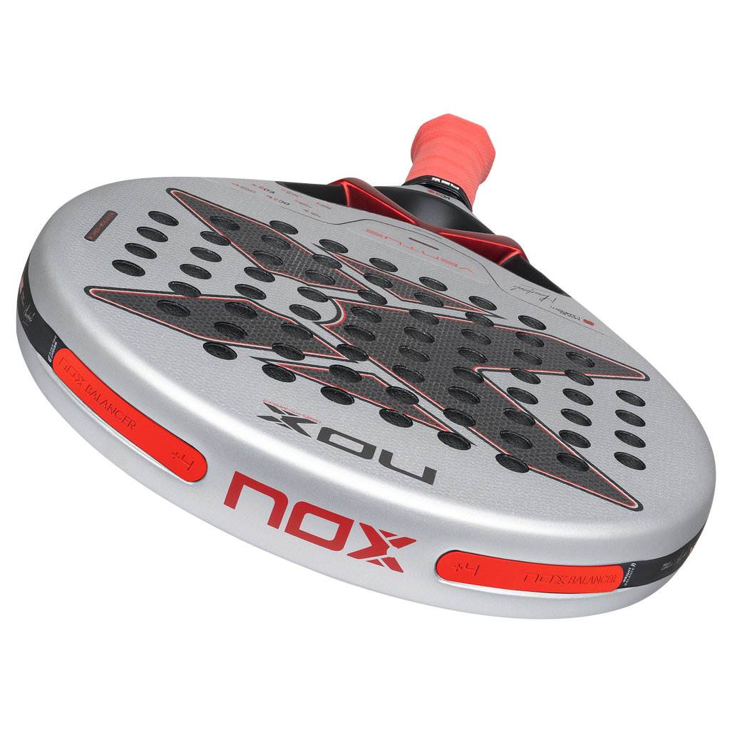Nox Ventus Control 3K 2027 by Miguel Lamperti padel racket, rim technology detail