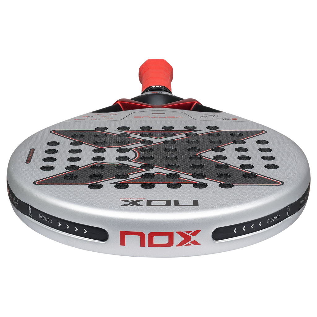 Nox Ventus Control 3K 2027 by Miguel Lamperti padel racket, top rim view