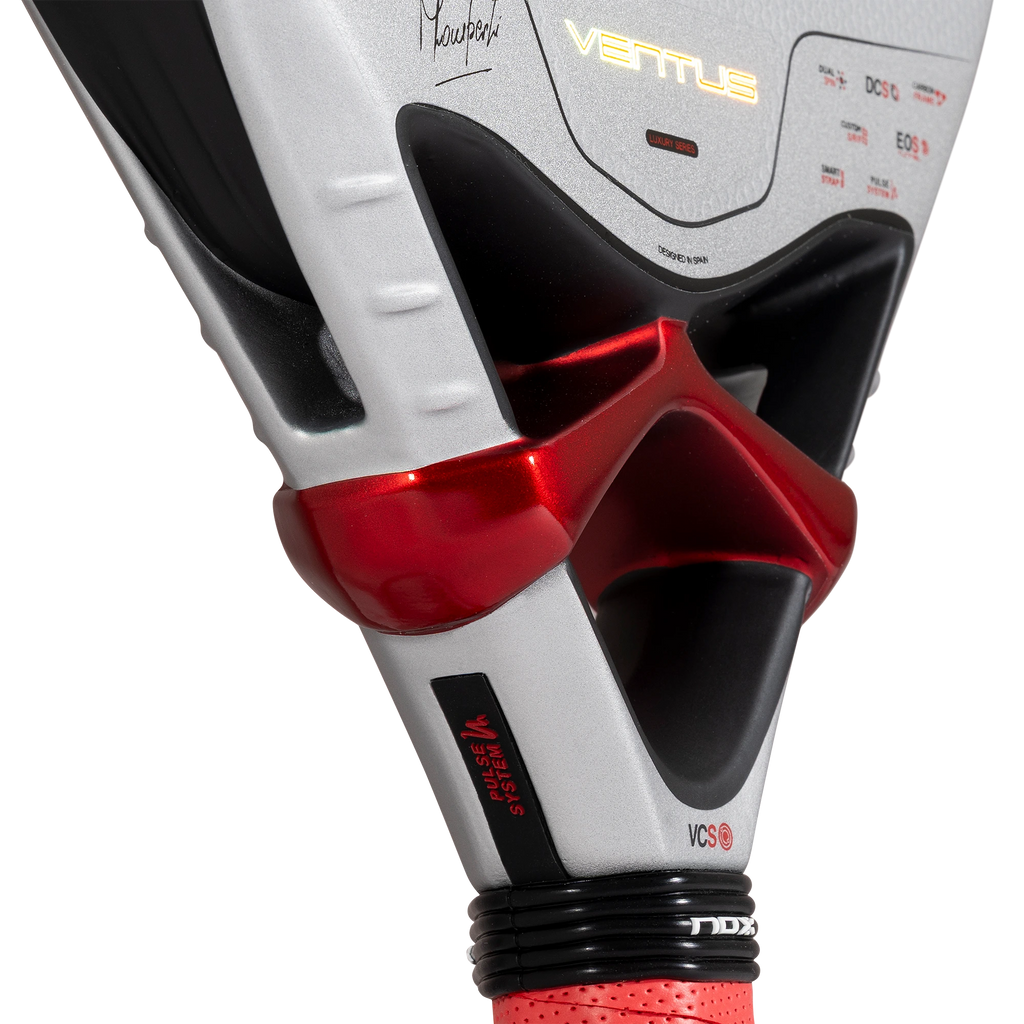 Nox Ventus Control 3K 2027 by Miguel Lamperti padel racket, throat detail