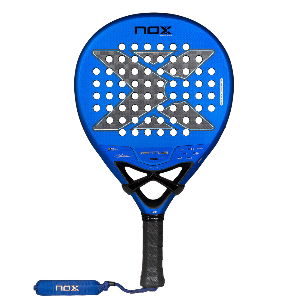 Nox Ventus Hybrid 12K XTREM 2027 by Edu Alonso padel racket, front face