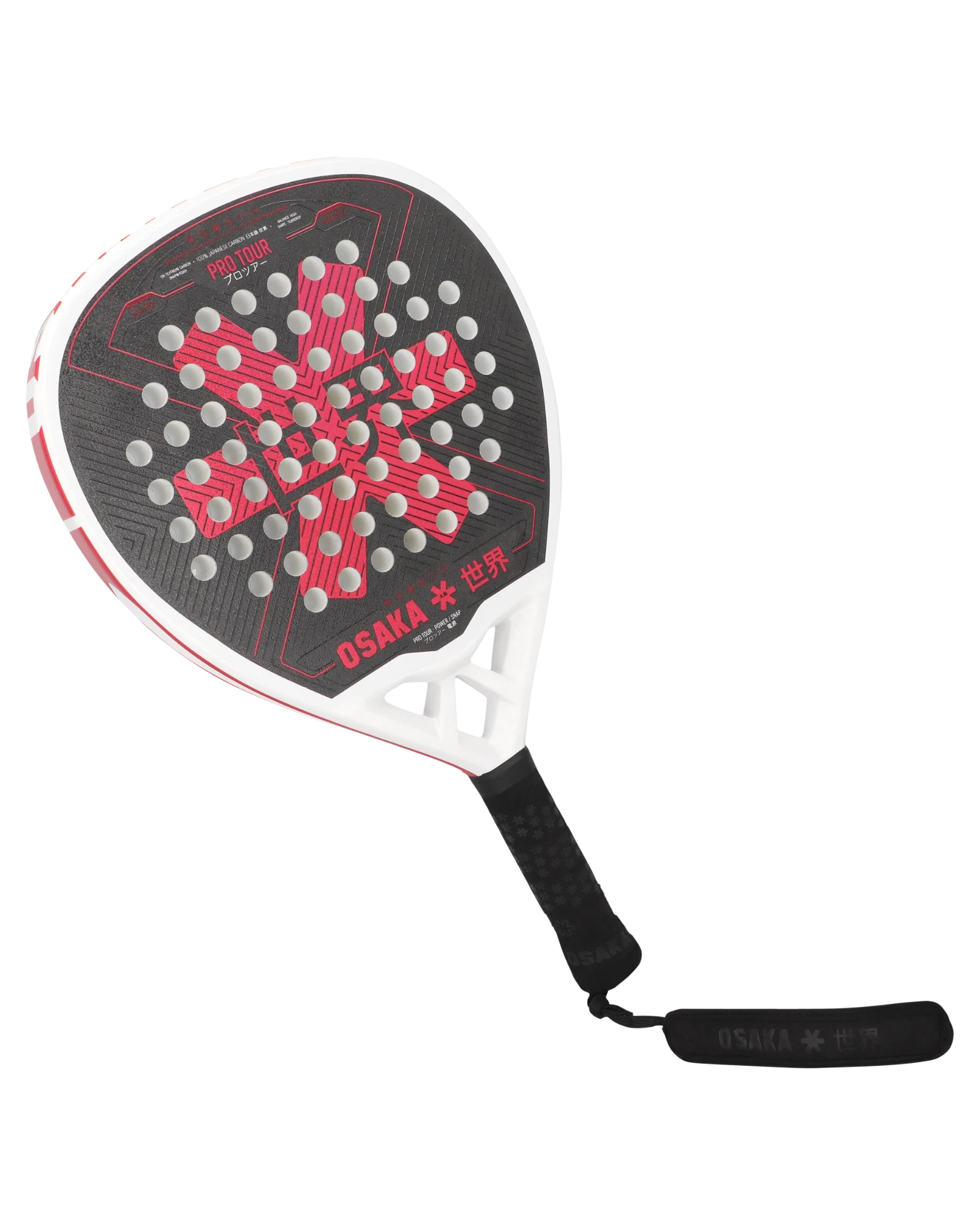 The Osaka Pro Tour Power - Red Padel Racket