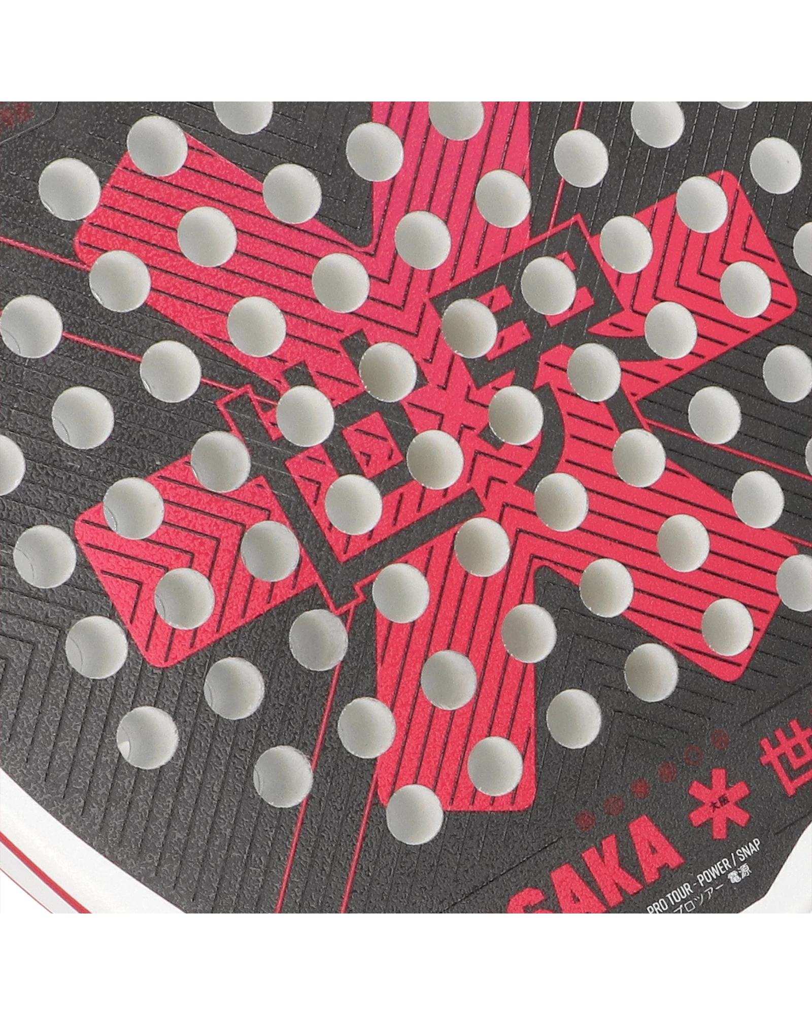 The Osaka Pro Tour Power - Red Padel Racket