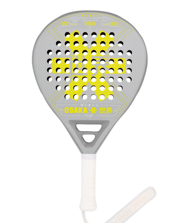 The Osaka Vision Power - Yellow Padel Racket