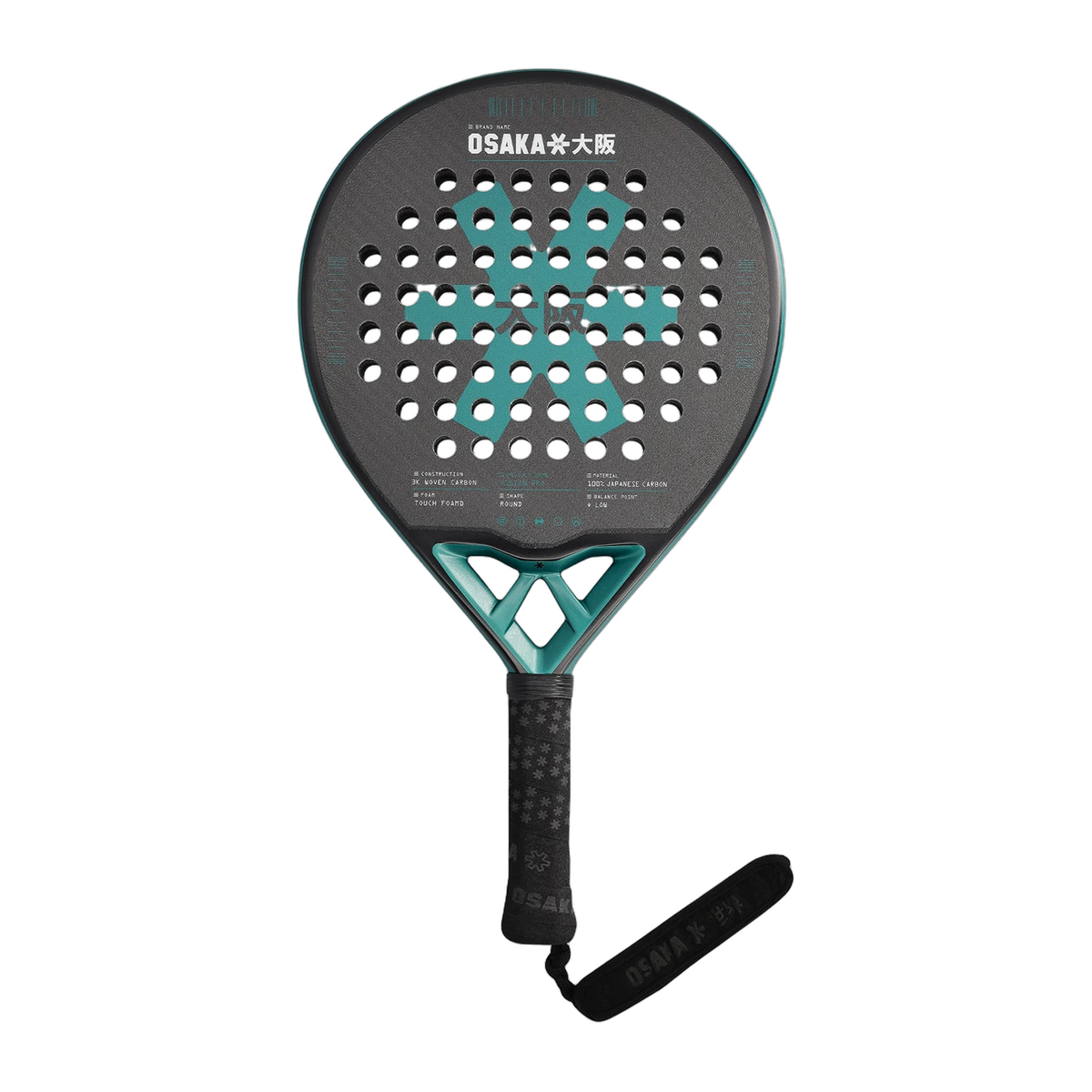 Osaka Padel Racket - Vision Pro - Control, front view
