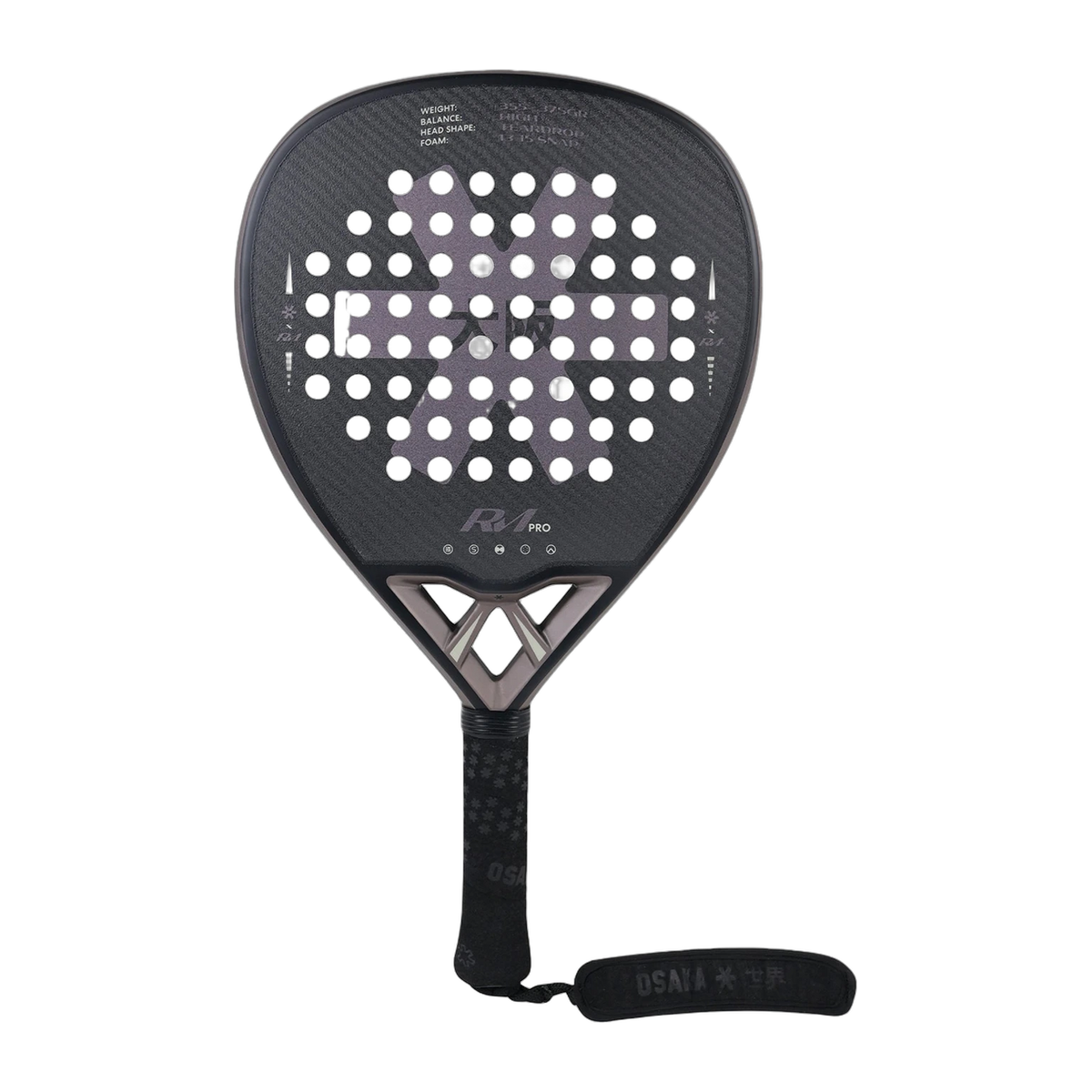 Osaka Raúl Marcos Padel Racket Pro - Power, front view
