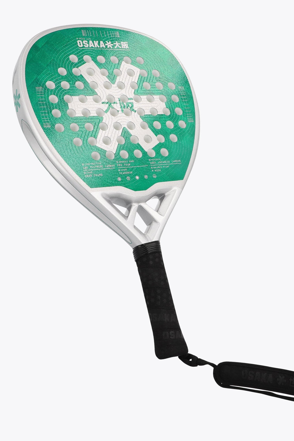 Aquatic Racket Osaka Padel Racket - Pro Tour - Power | Aquatic Awe | Padel USA Store