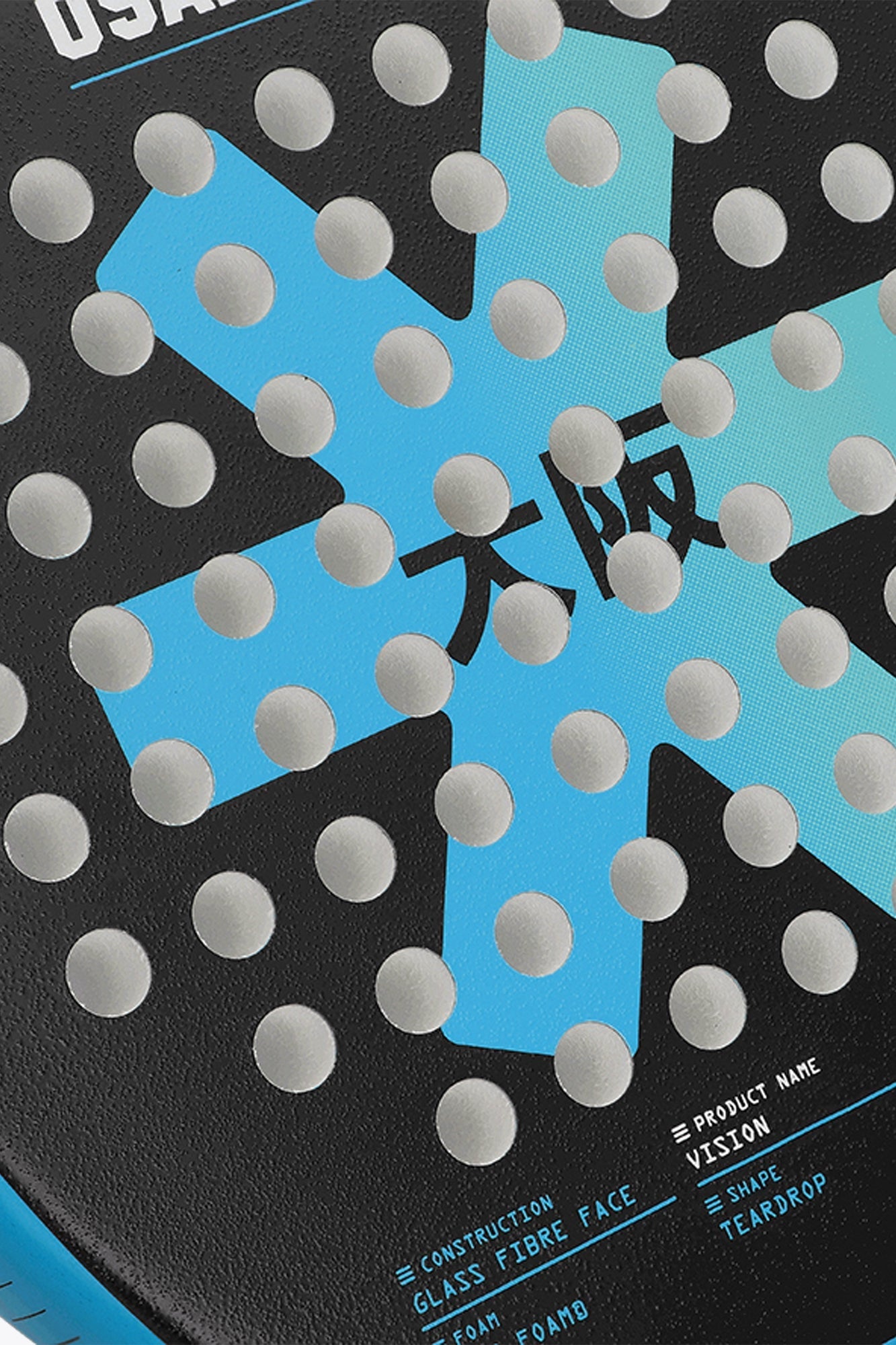 Pala de pádel Osaka - Vision - Power | Azul Eléctrico