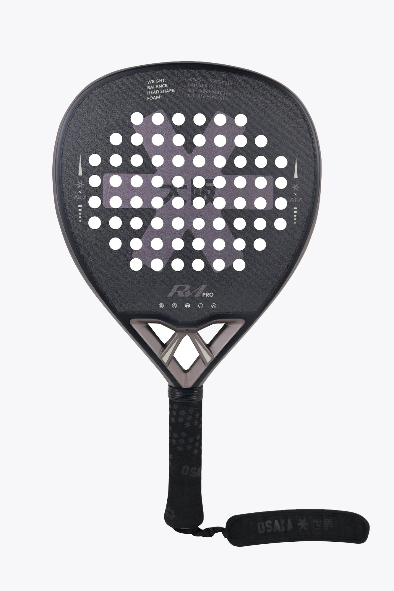 Osaka x Raúl Marcos Padel Racket Pro - Power | Champagne