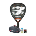 Power Padel Pack — Bullpadel Vertex 04 racket, Wilson Team bag, Head balls and Siux grips
