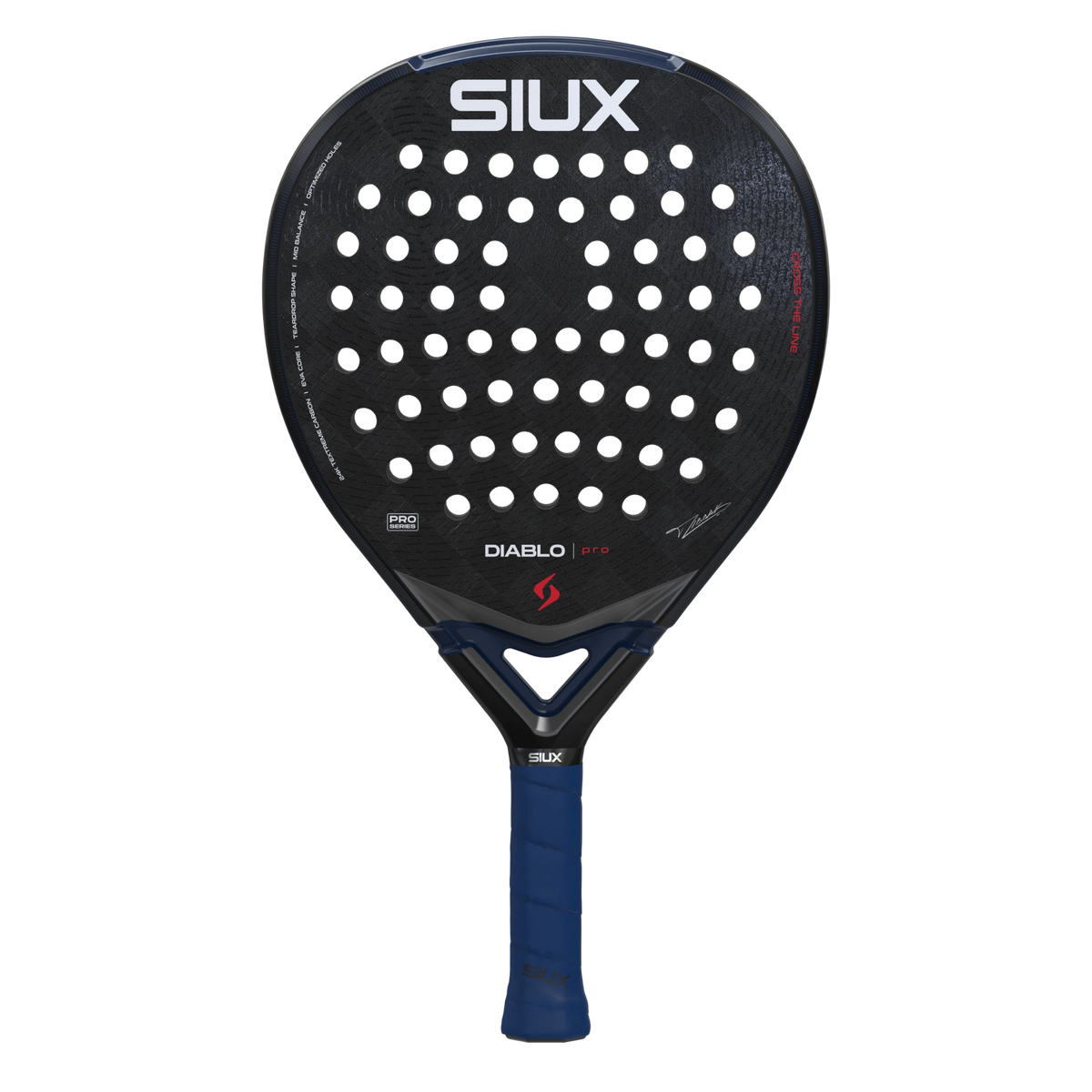 Siux Diablo Pro Night Blue 2026 - Siux Palas para pádel, vista completa del producto