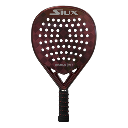 Siux Diablo Pro 4 padel racket on a white background