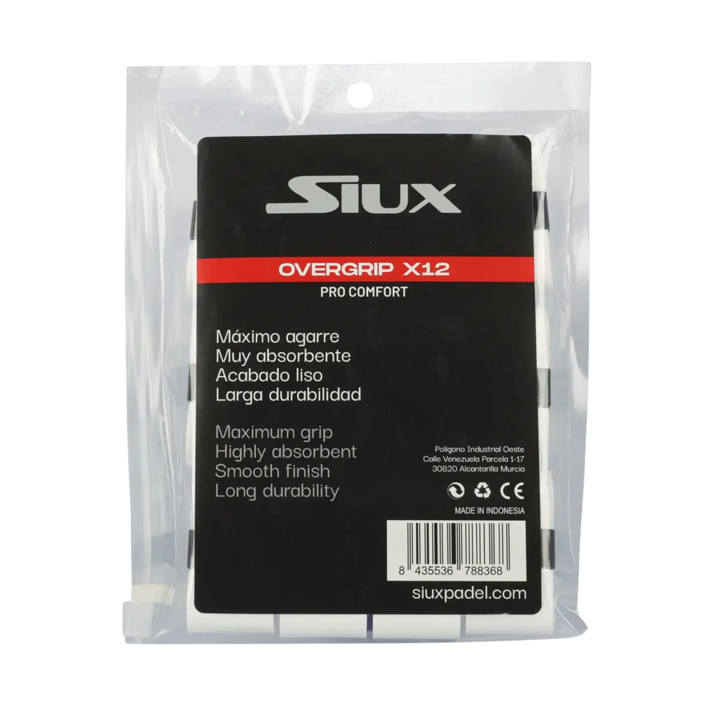 Siux Pro Comfort x12 Padel Overgrip
