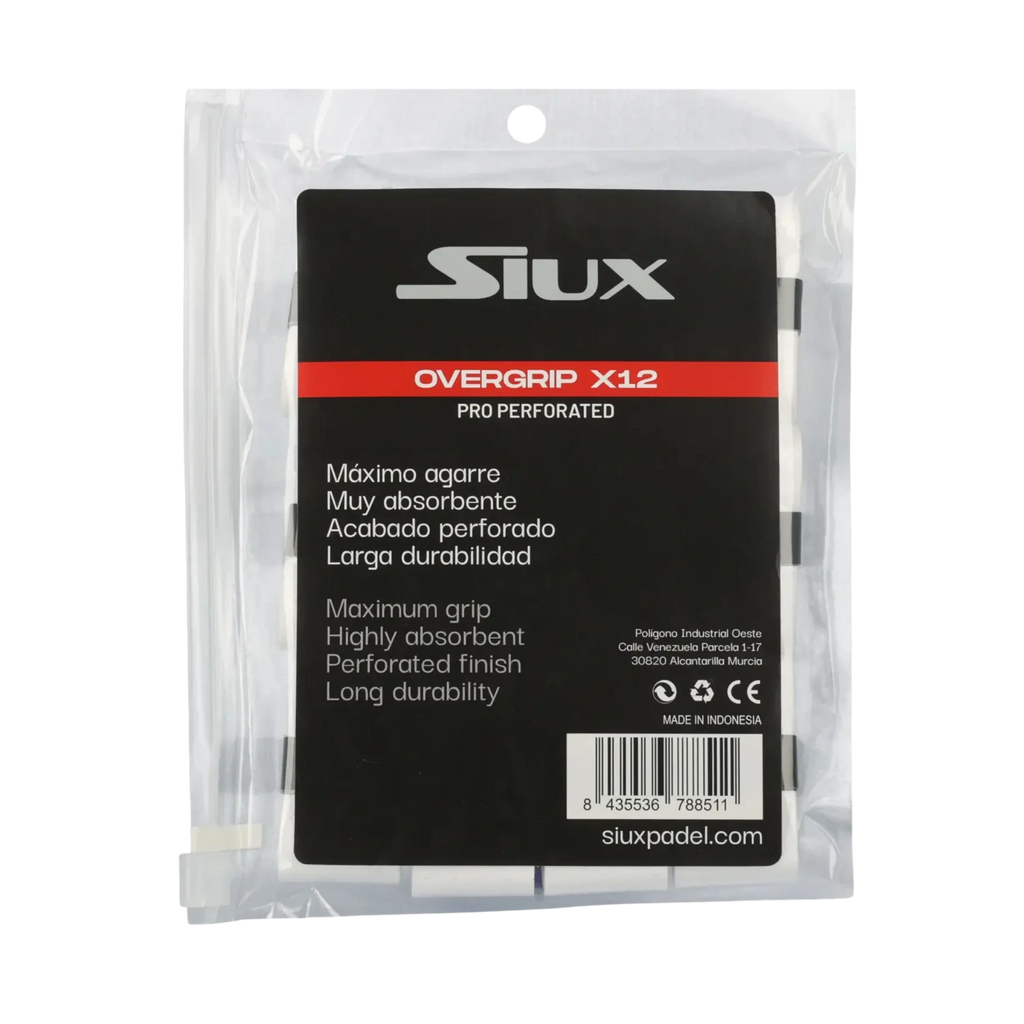 Siux Pro overgrip pack — included in the Beginner Padel Pack