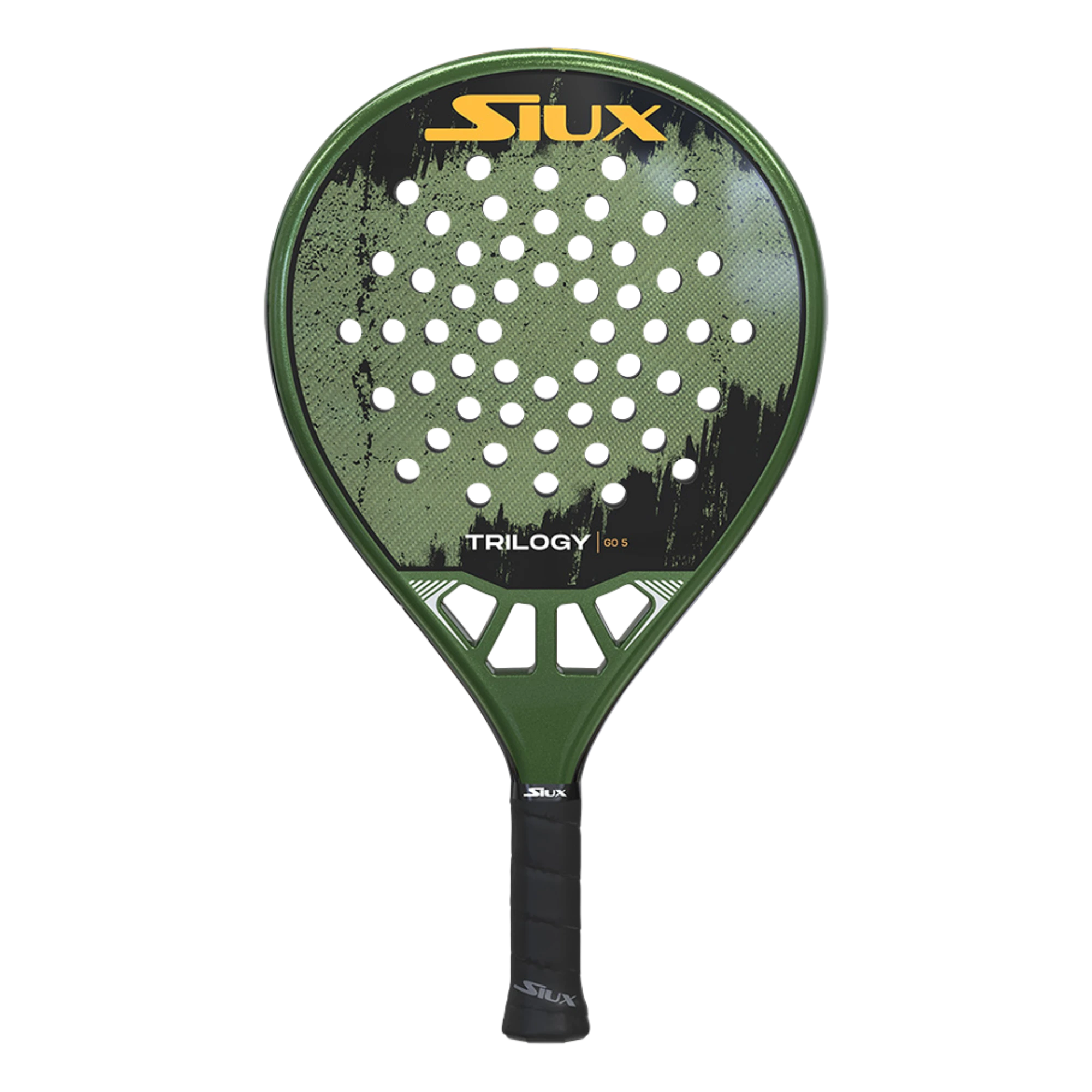 Siux Trilogy padel racket on a white background