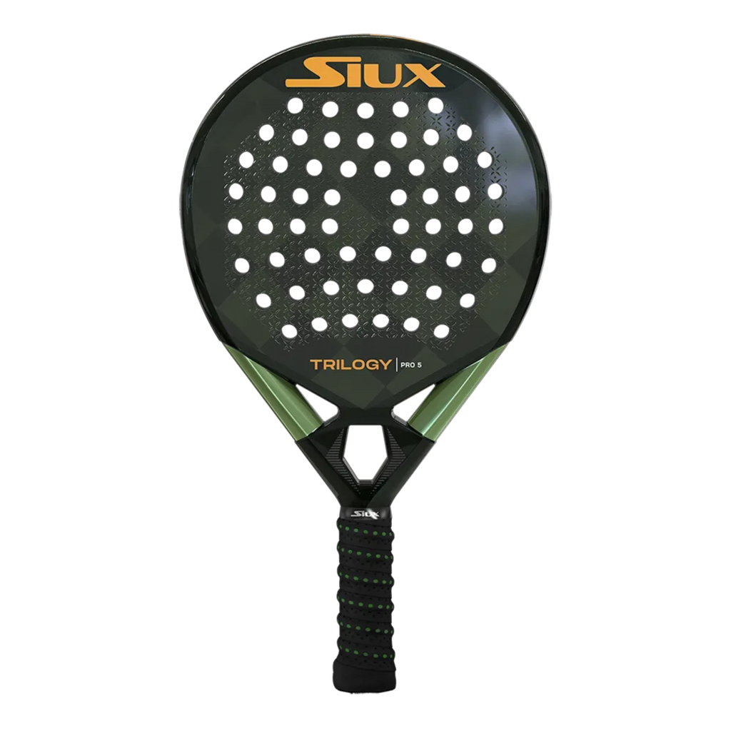 Siux Trilogy padel racket on a white background