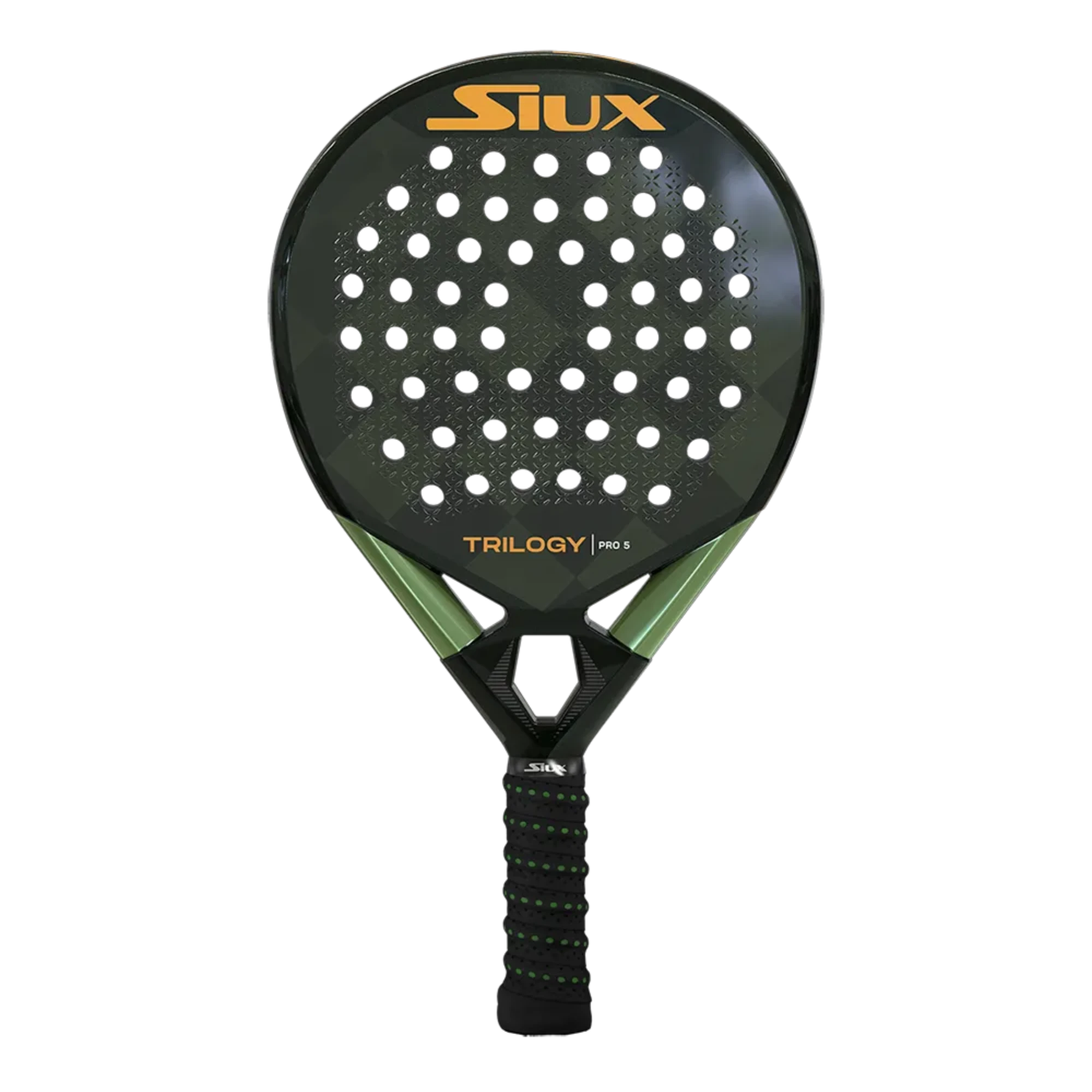 Siux Trilogy padel racket on a white background