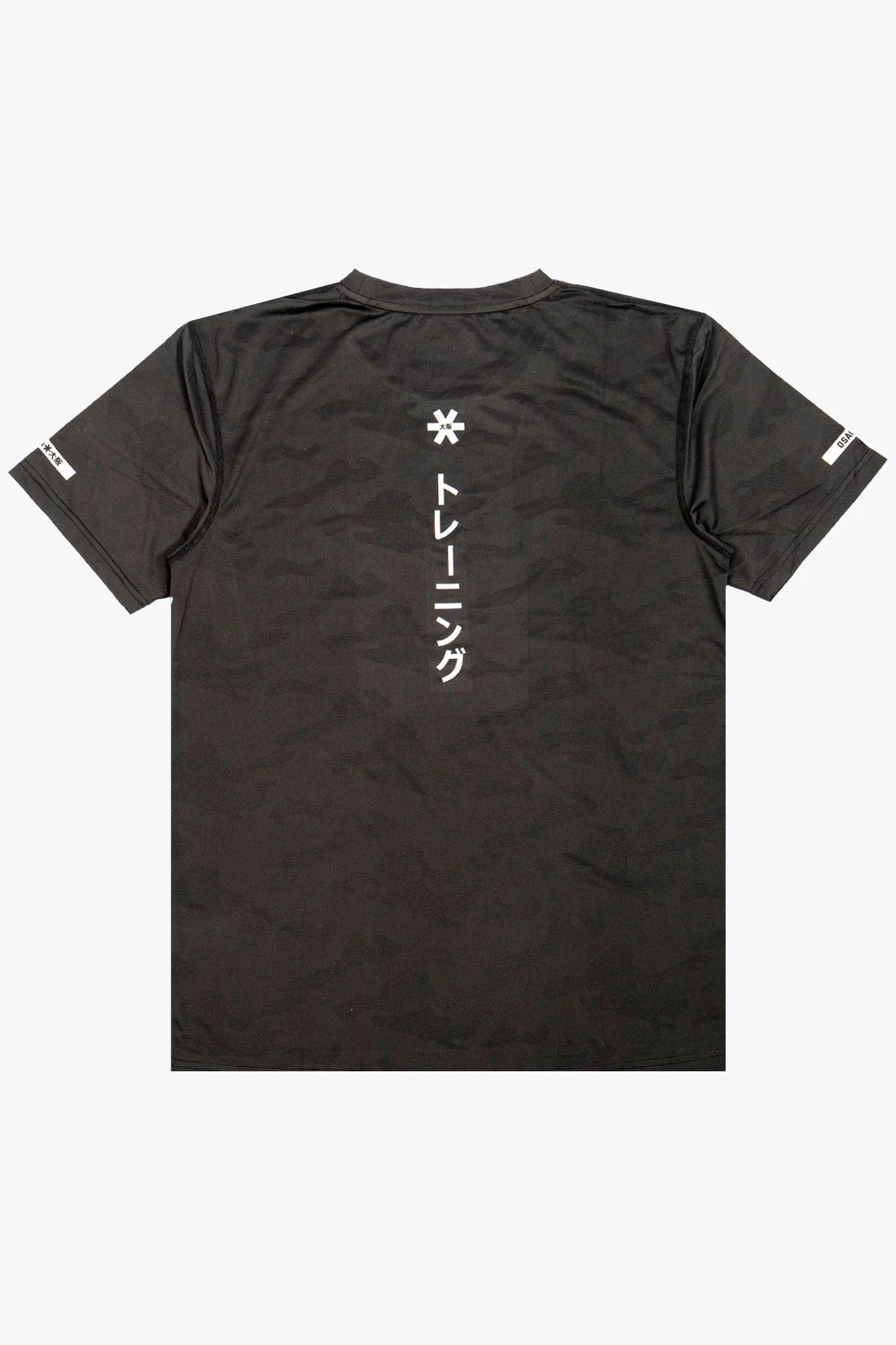 Camiseta de entrenamiento Osaka para hombre, de malla, de manga corta | Negra