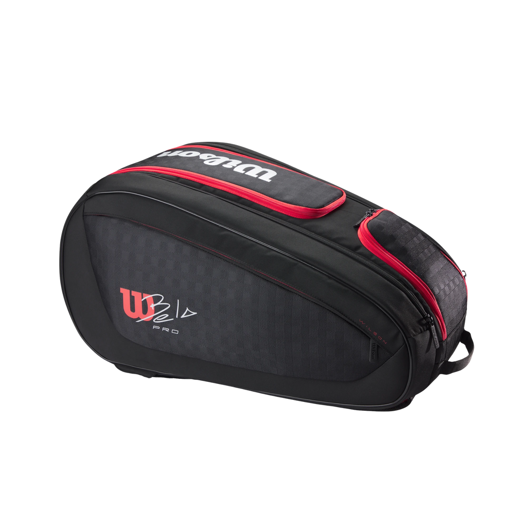 Bolsa de pádel Wilson Bela V3 negra/roja