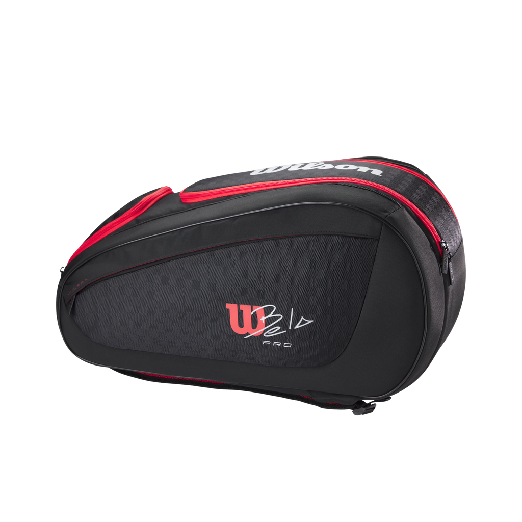 Bolsa de pádel Wilson Bela V3 negra/roja