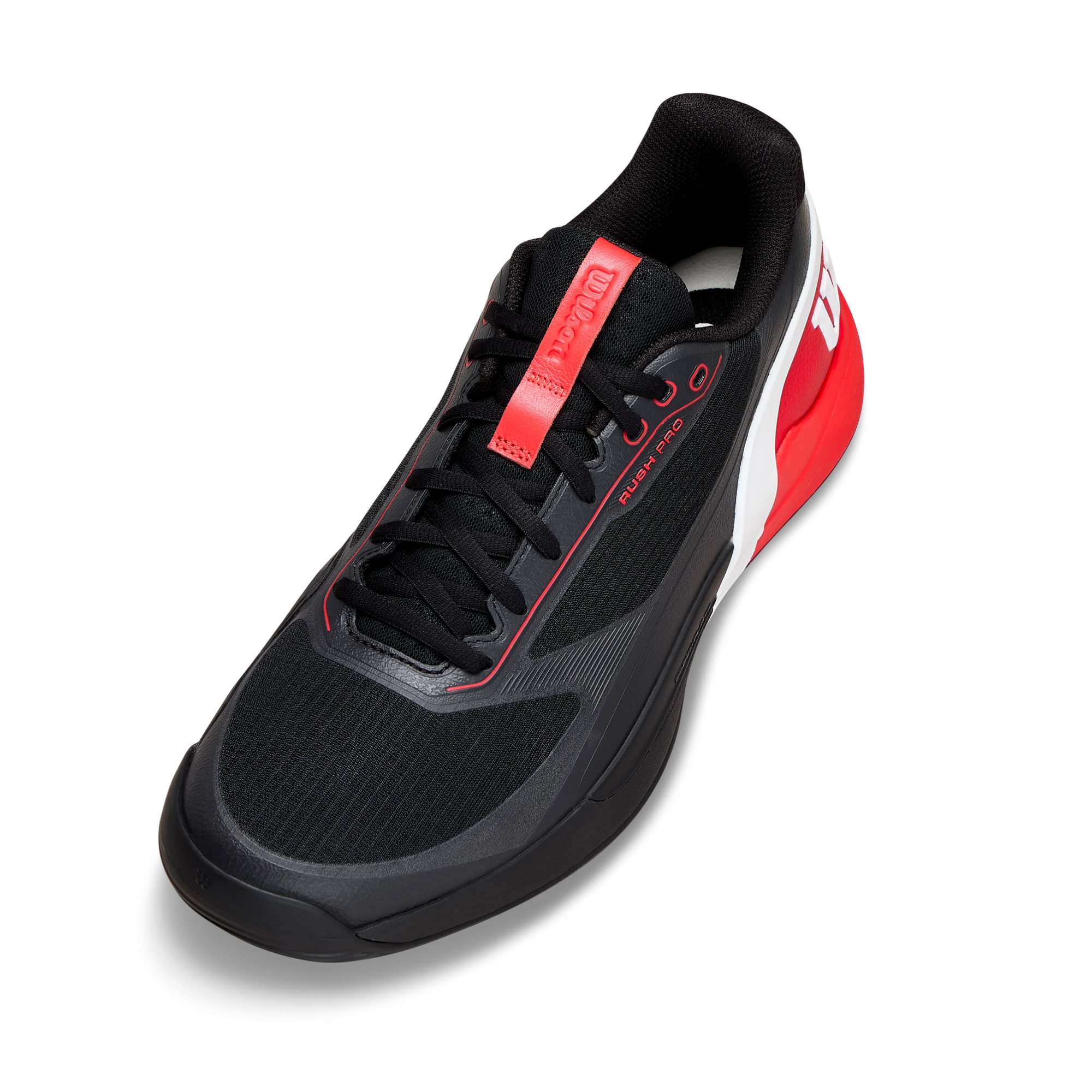 Wilson Rush PRO 5 Men Padel Shoes 2026 Black/Rd